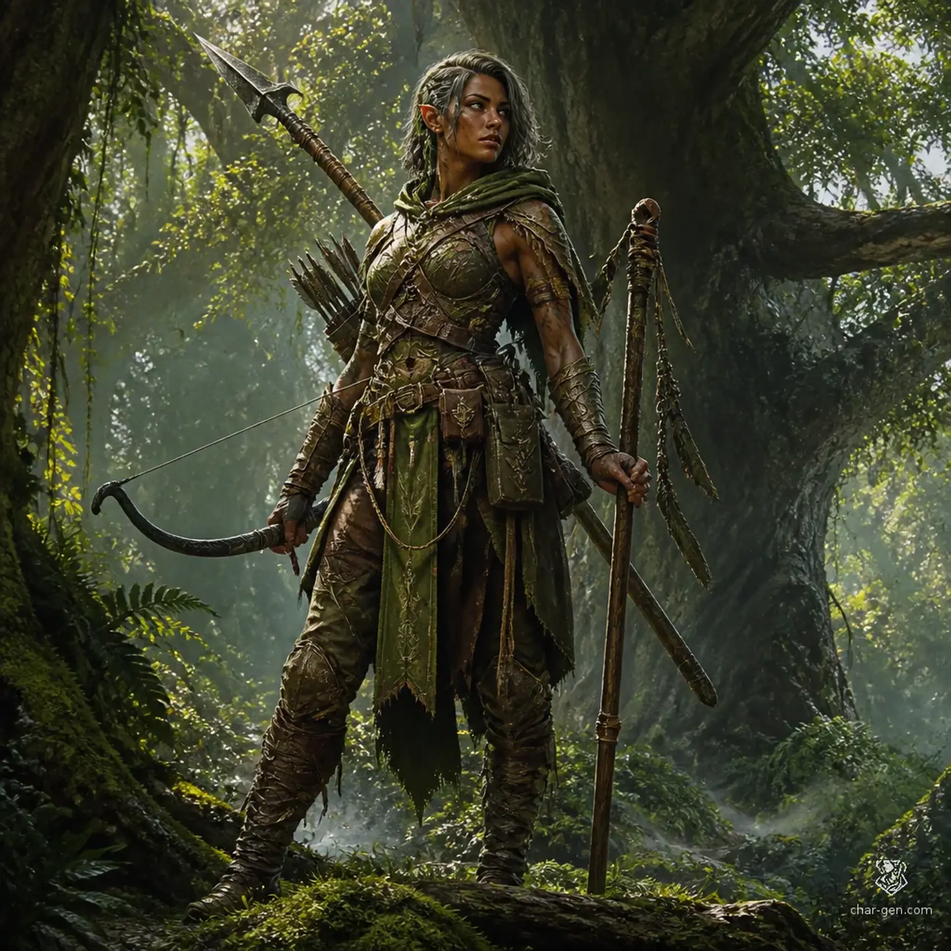 Kertik Tassar - AI-generated fantasy Character