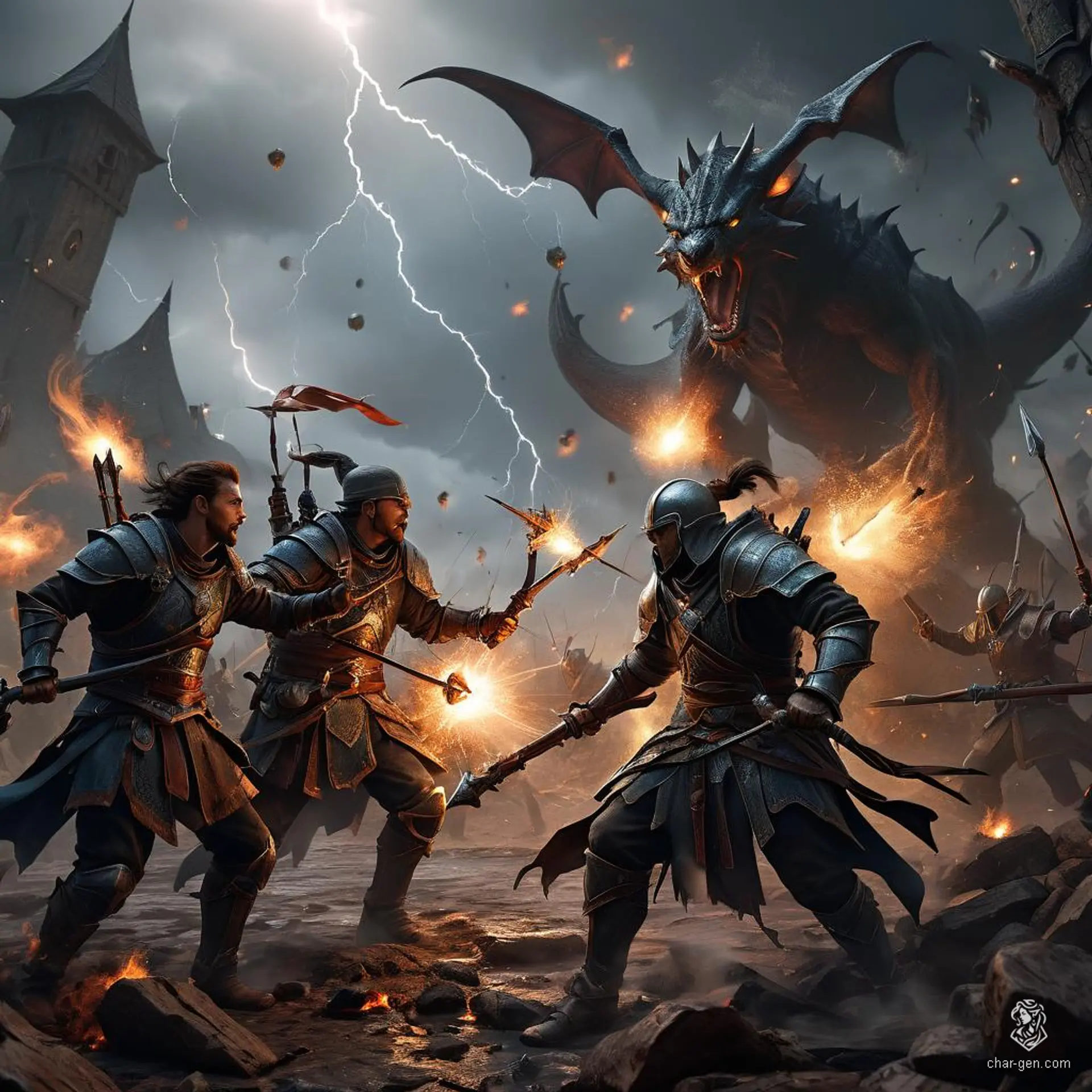 Npc Artwork | Npc Fantasy Art | CharGen