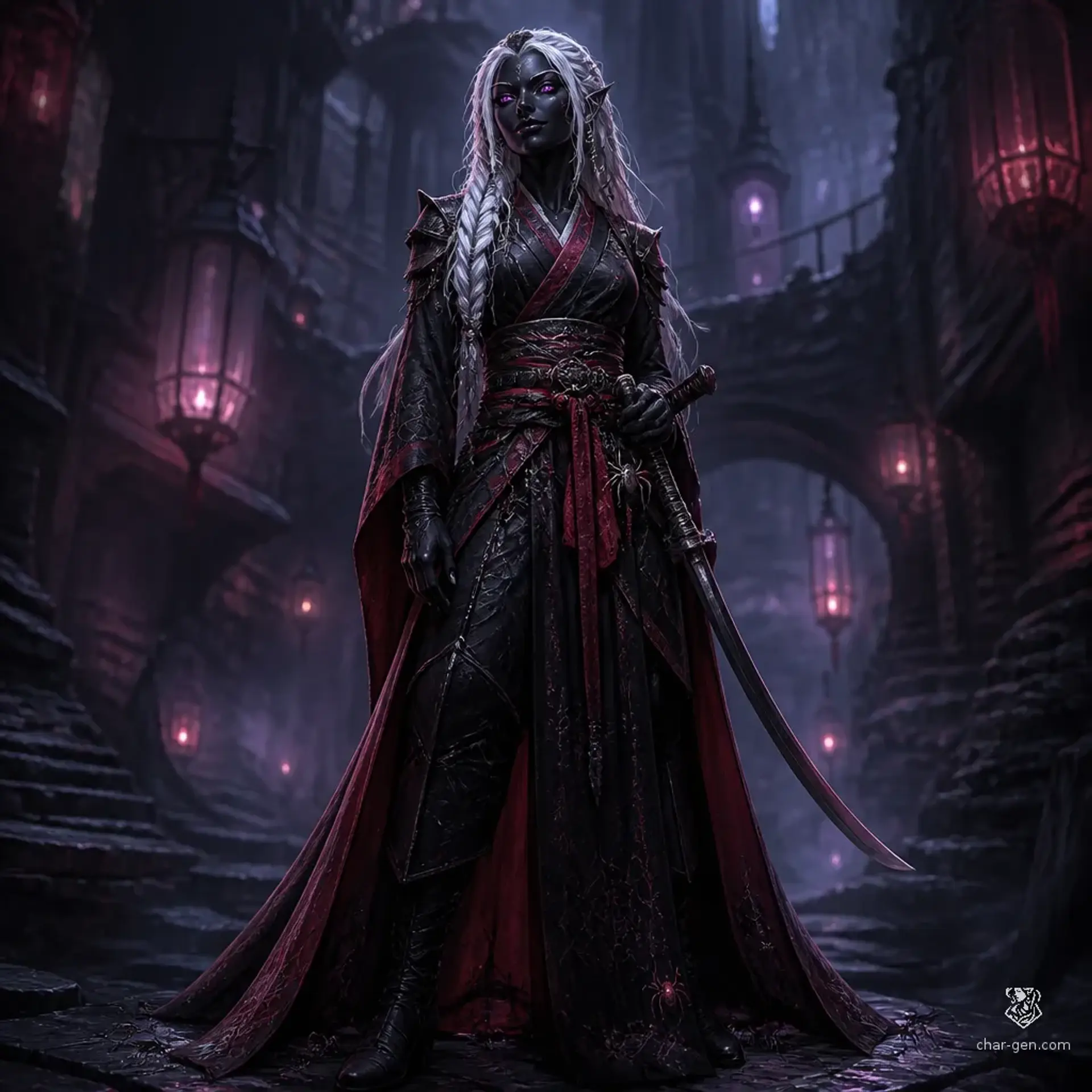 Aurelia Malice - AI-generated fantasy Character