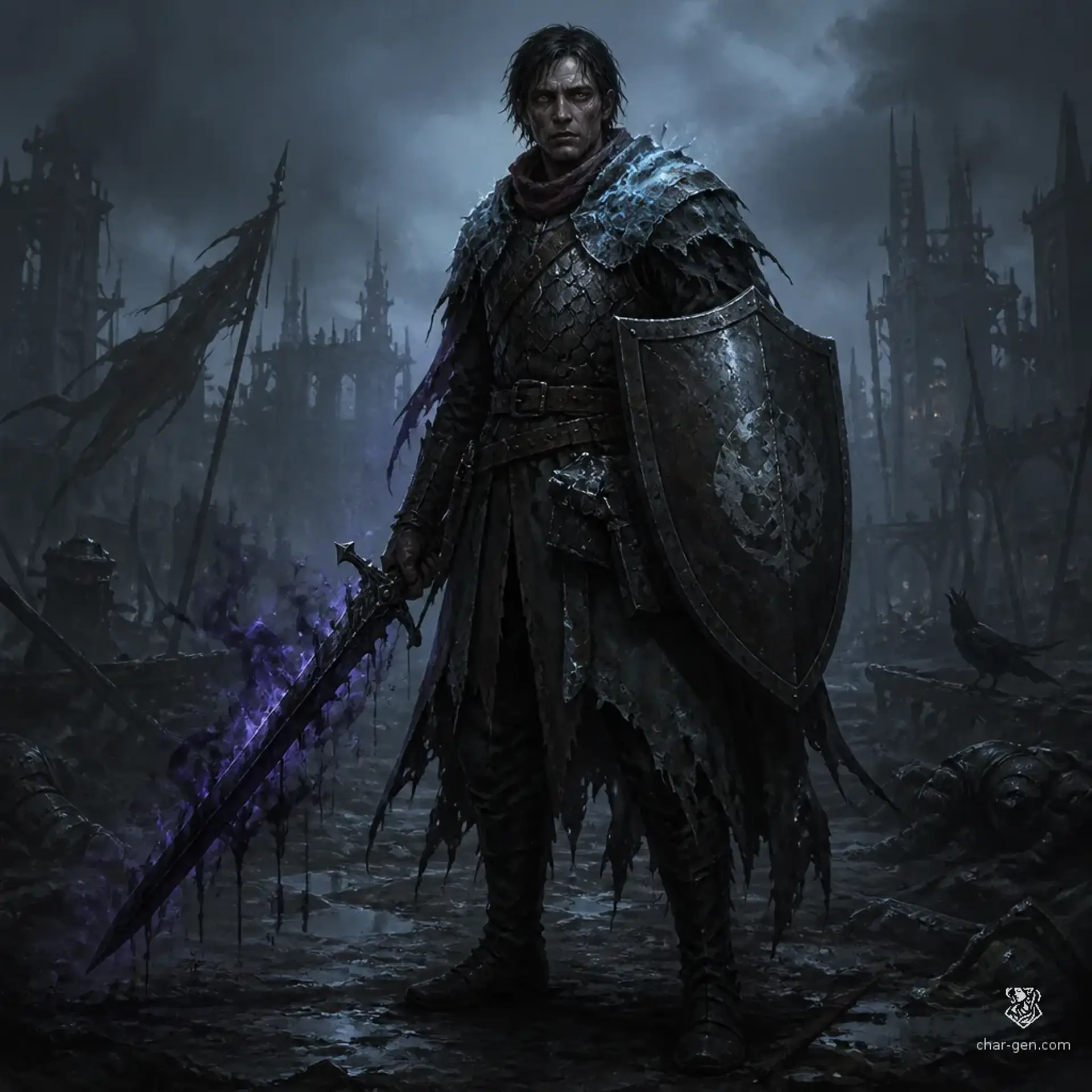 Venator - AI-generated fantasy Character