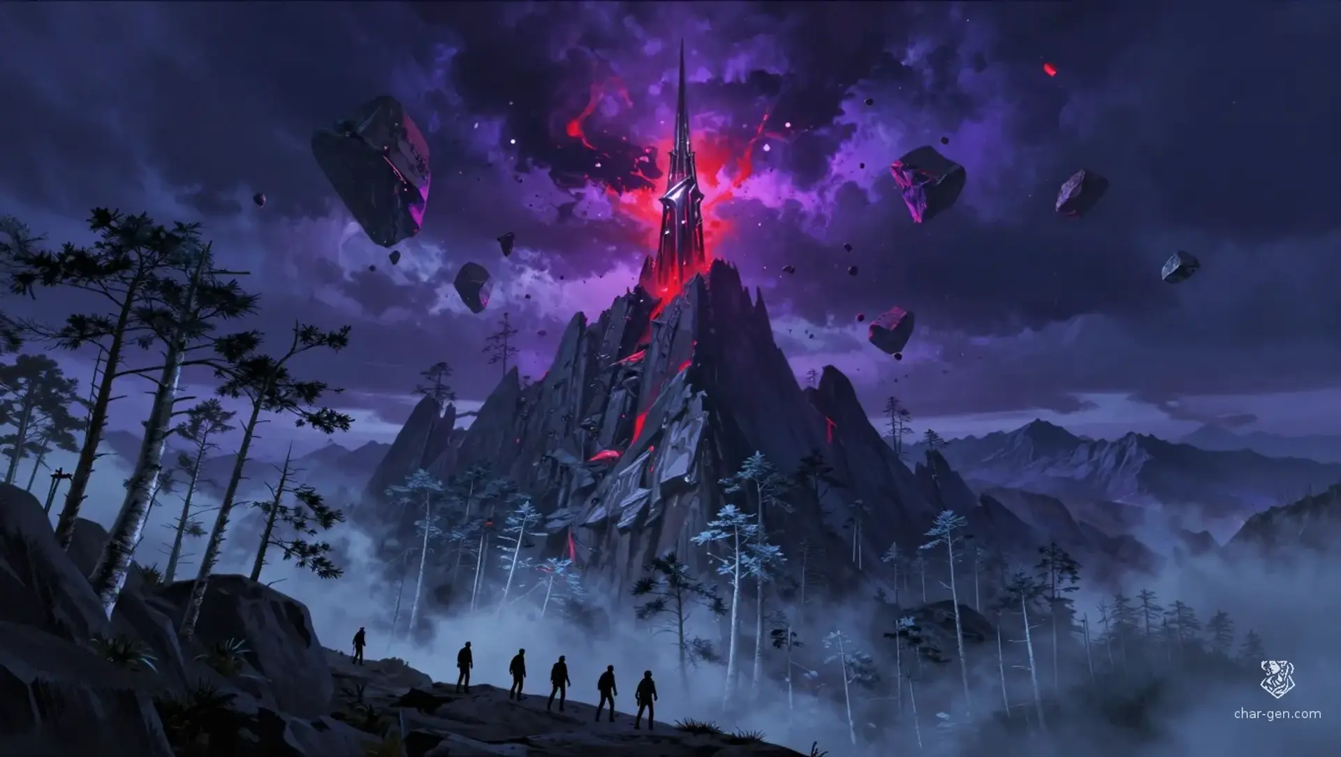 The Eye of the Sky-Reach - AI-generated fantasy Quest