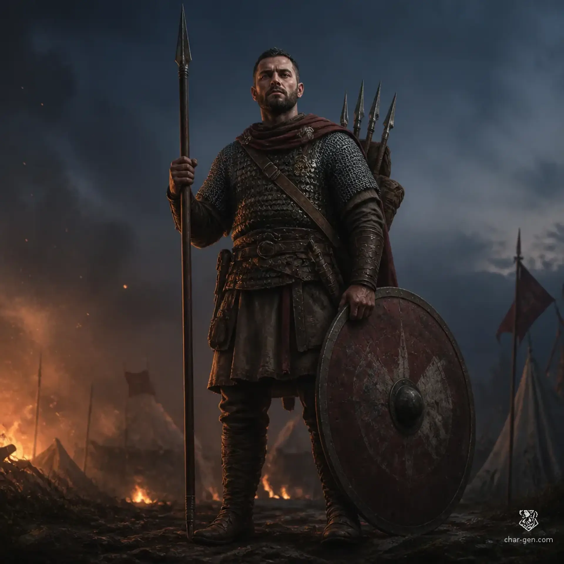 Cloud - AI-generated fantasy Character