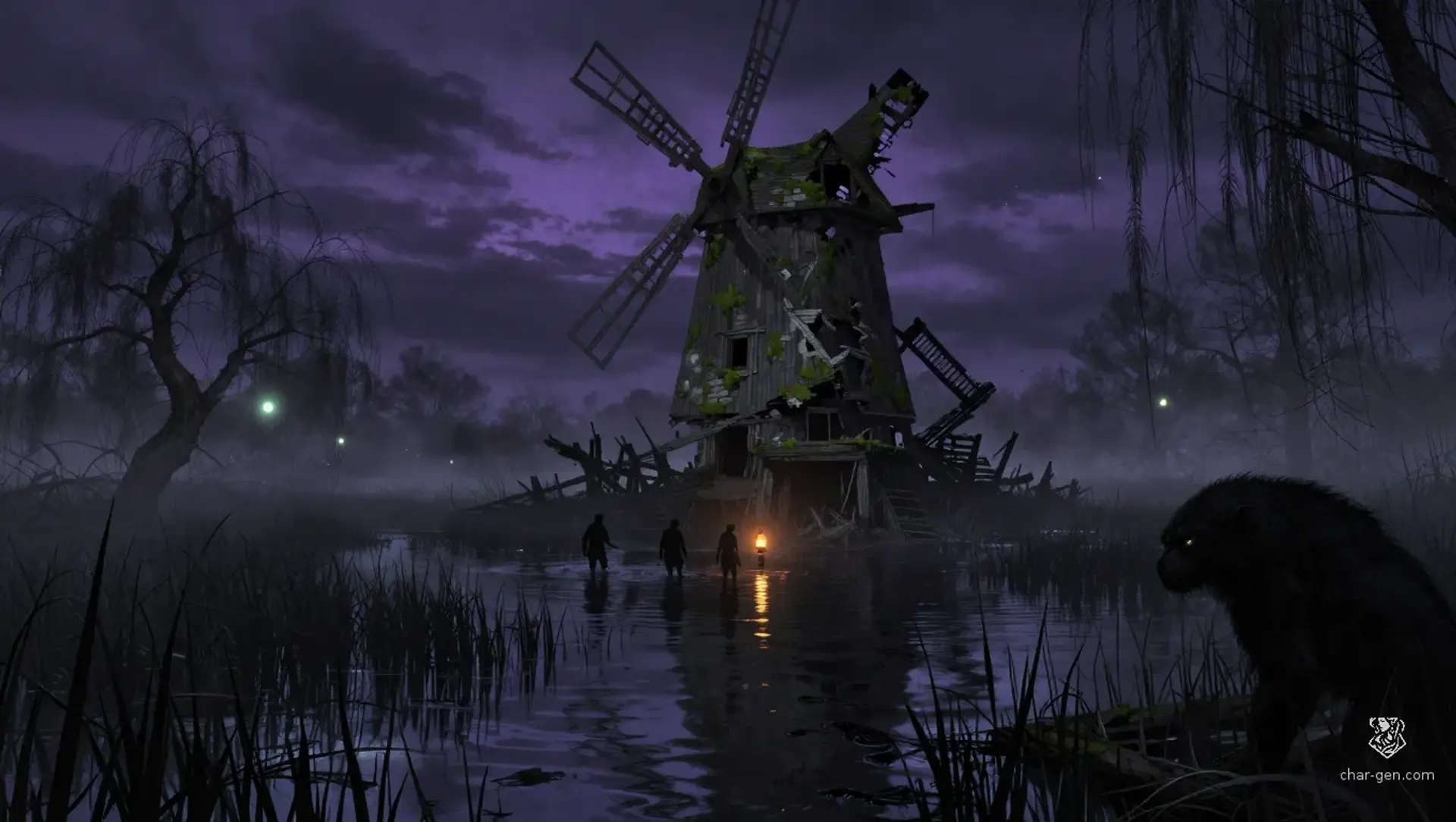 The Mill in the Black Marsh