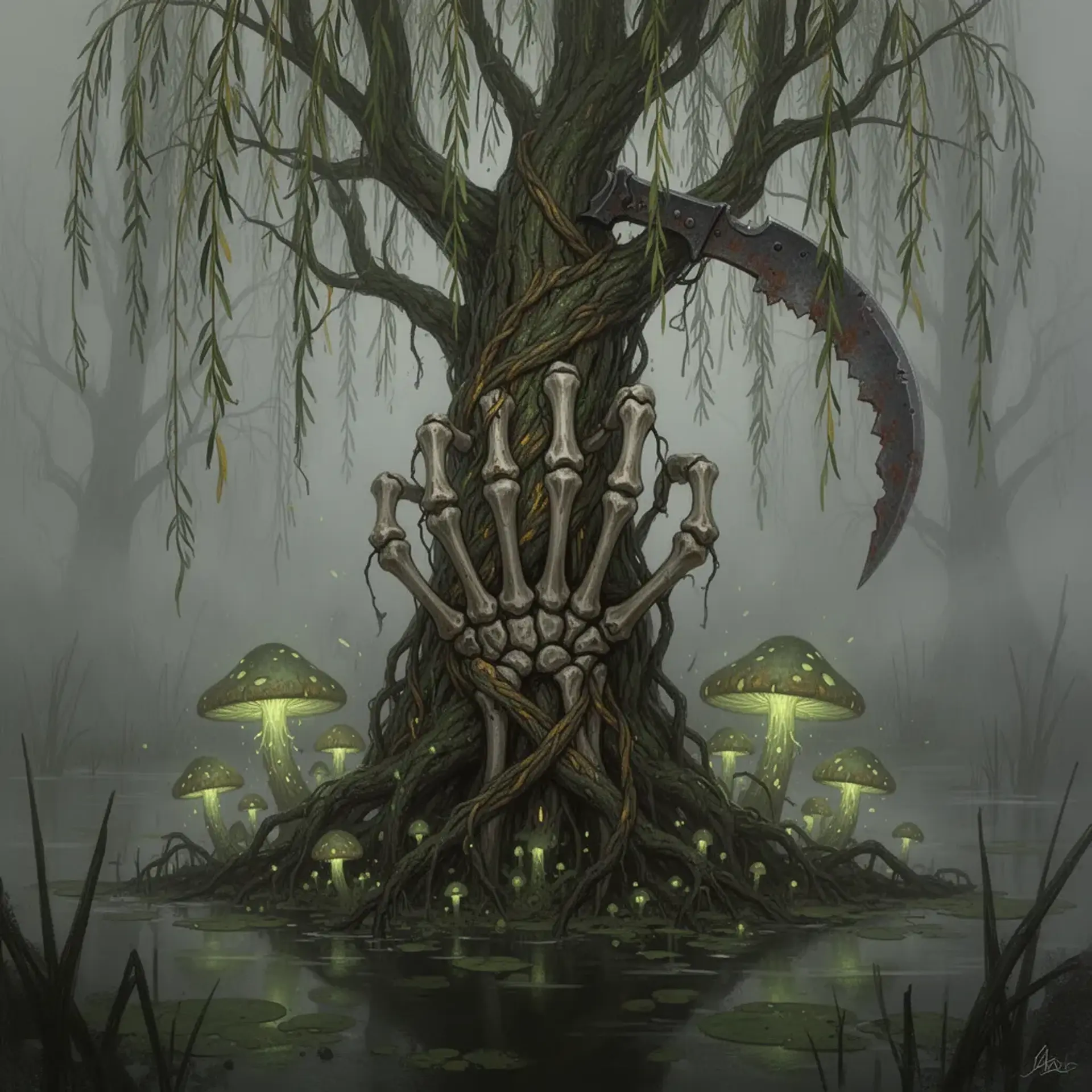 Sallow-Warden Guild - AI-generated fantasy Faction