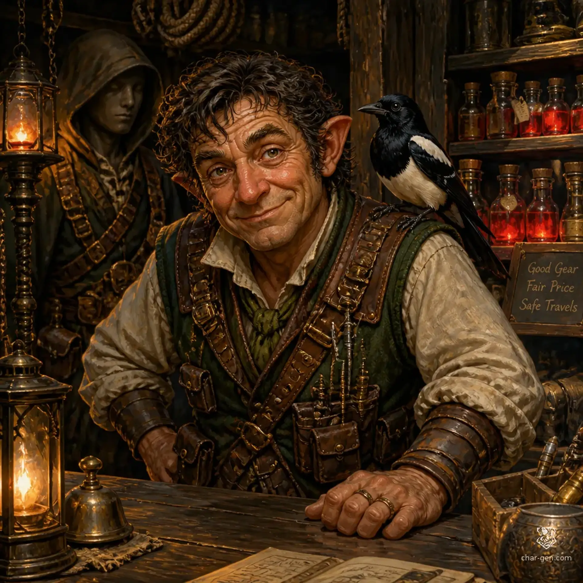 Thistle Bramblepatch - AI-generated fantasy NPC
