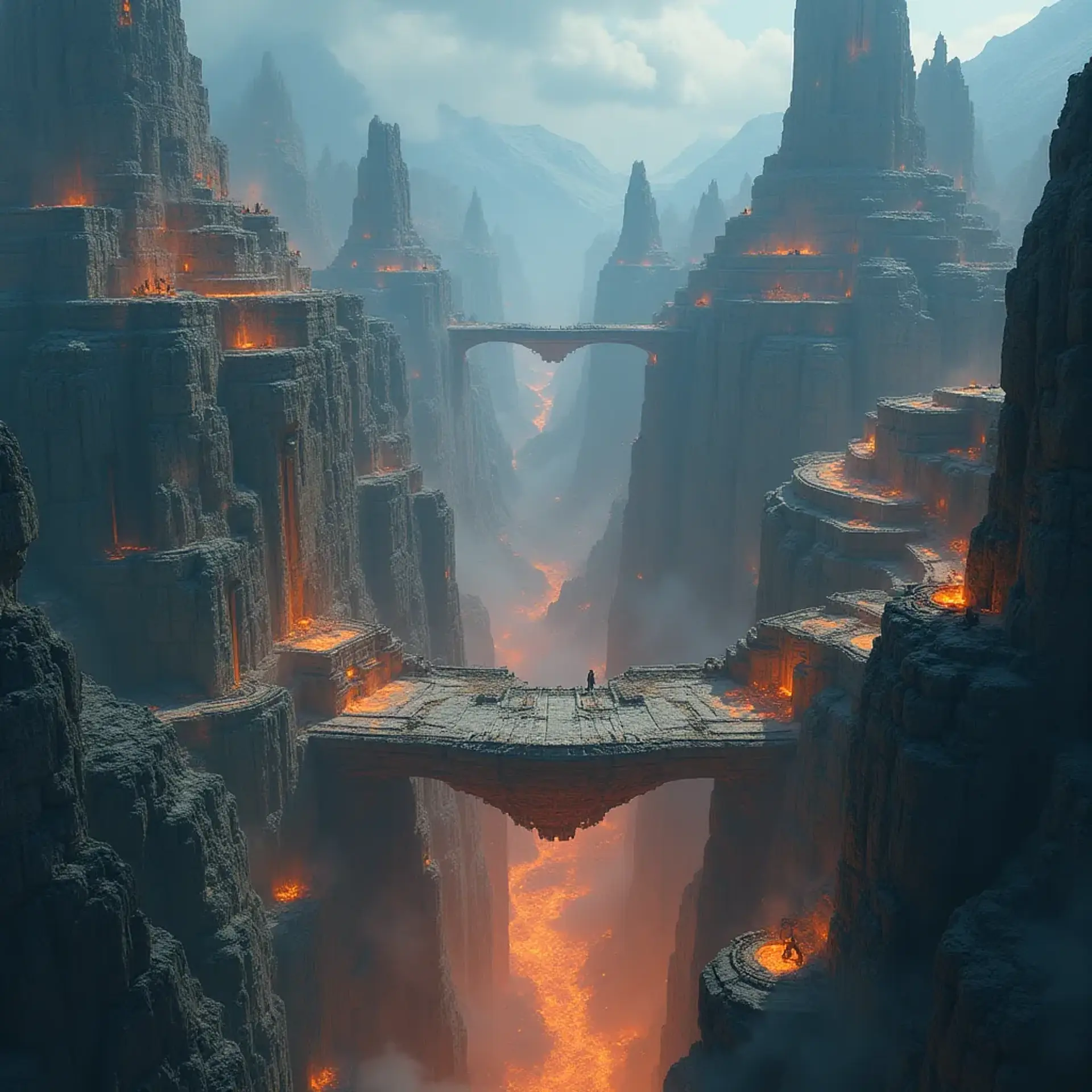 Kraghammar - AI-generated fantasy Settlement