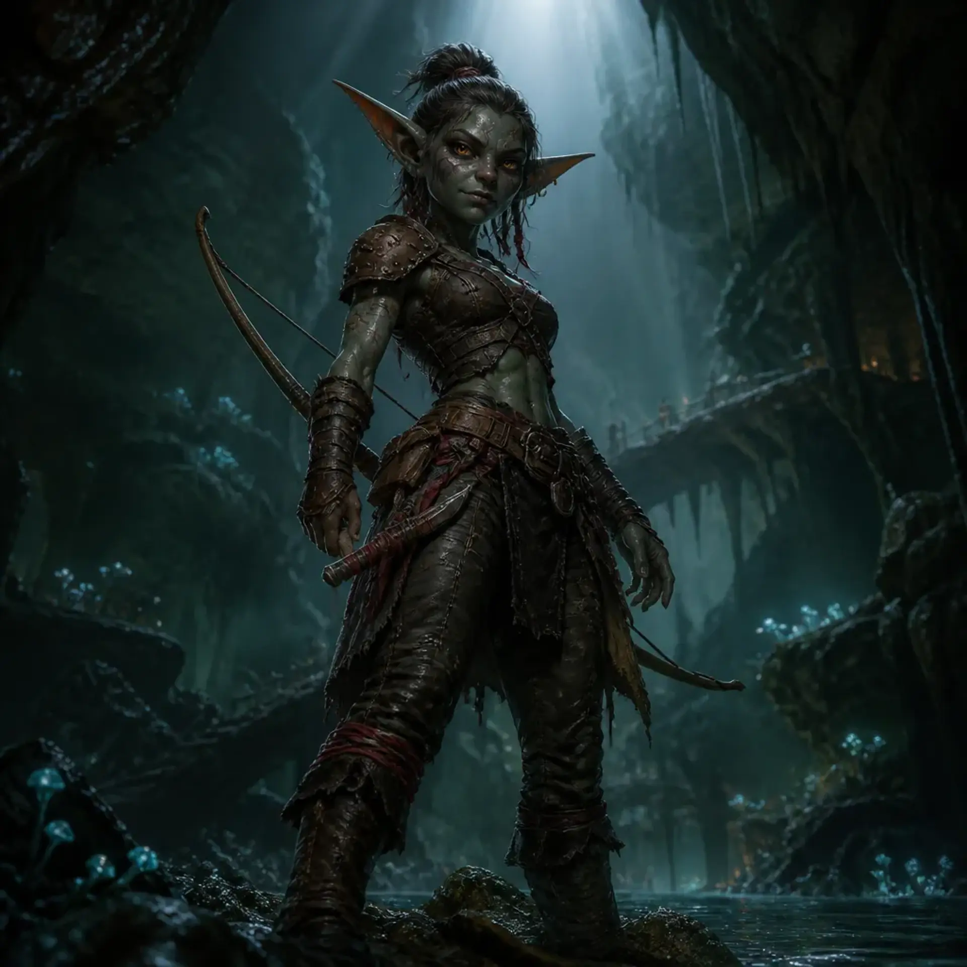 Vitha Ashmark - AI-generated fantasy Character