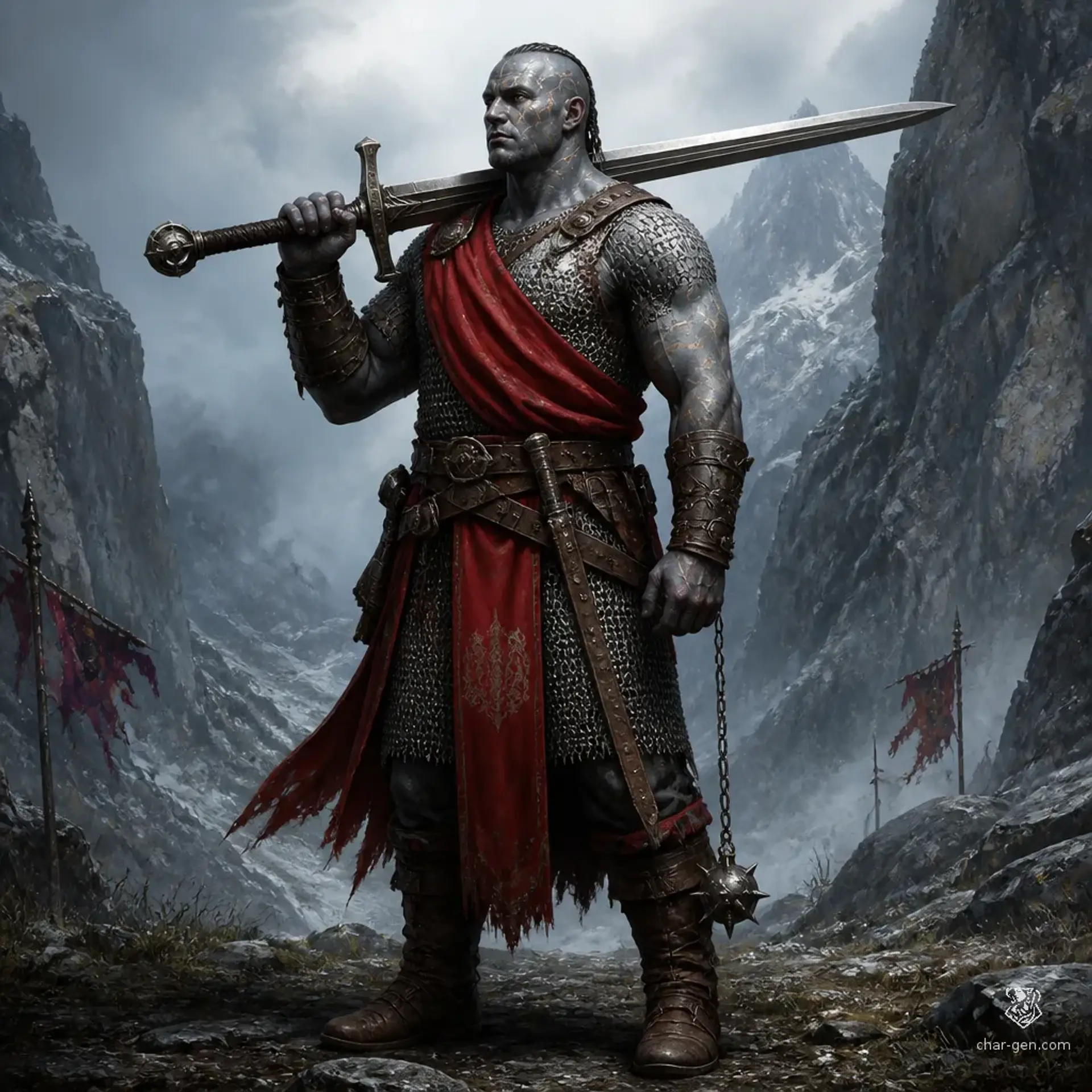 Grignak - AI-generated fantasy Character