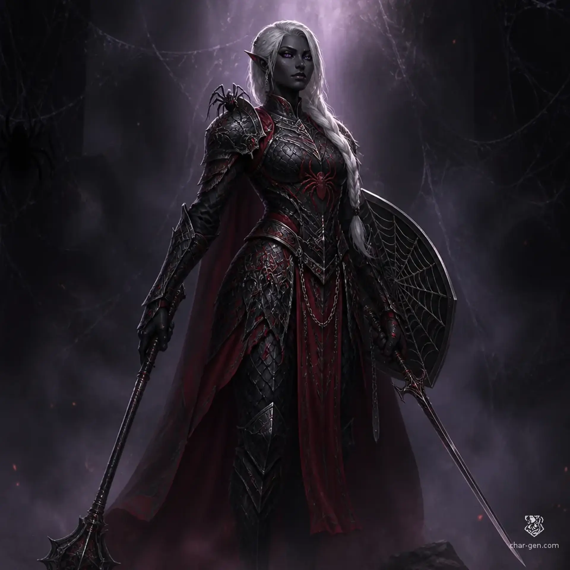 Aurelia Malice - AI-generated fantasy Character