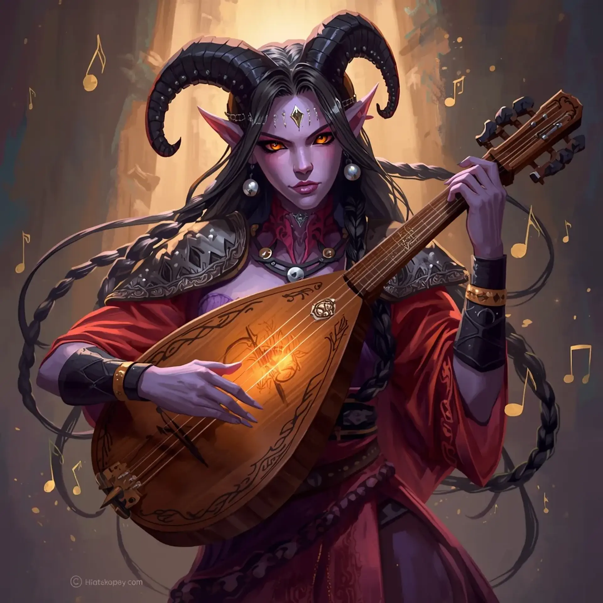 Kallista Vane - AI-generated fantasy Character