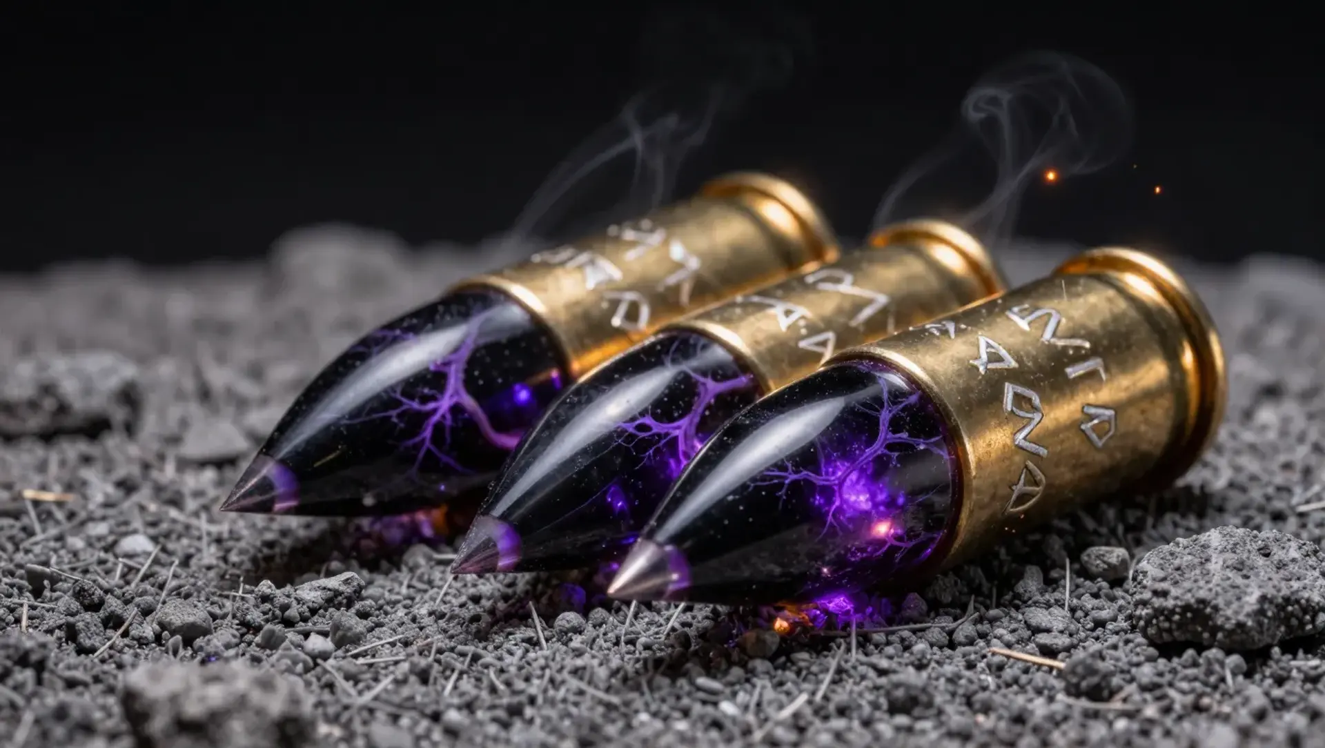 Atrix-Forged Obsidian Rounds - AI-generated fantasy Magic Item