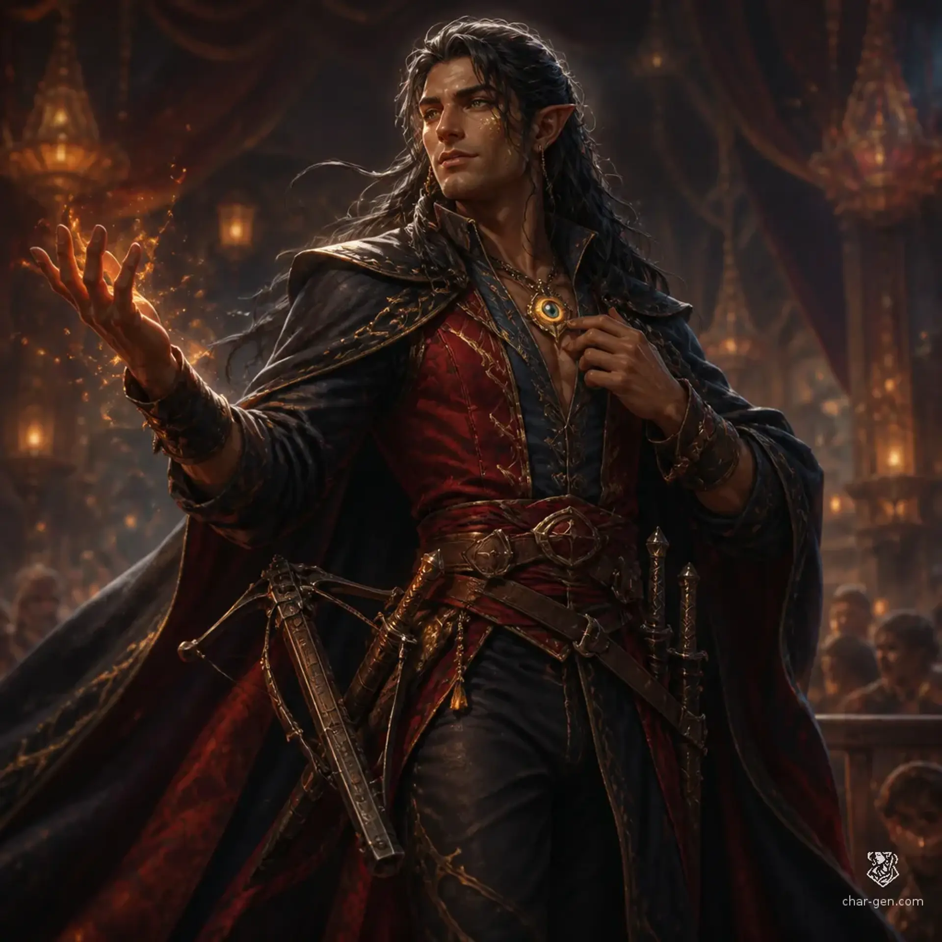 Celhic - AI-generated fantasy Character