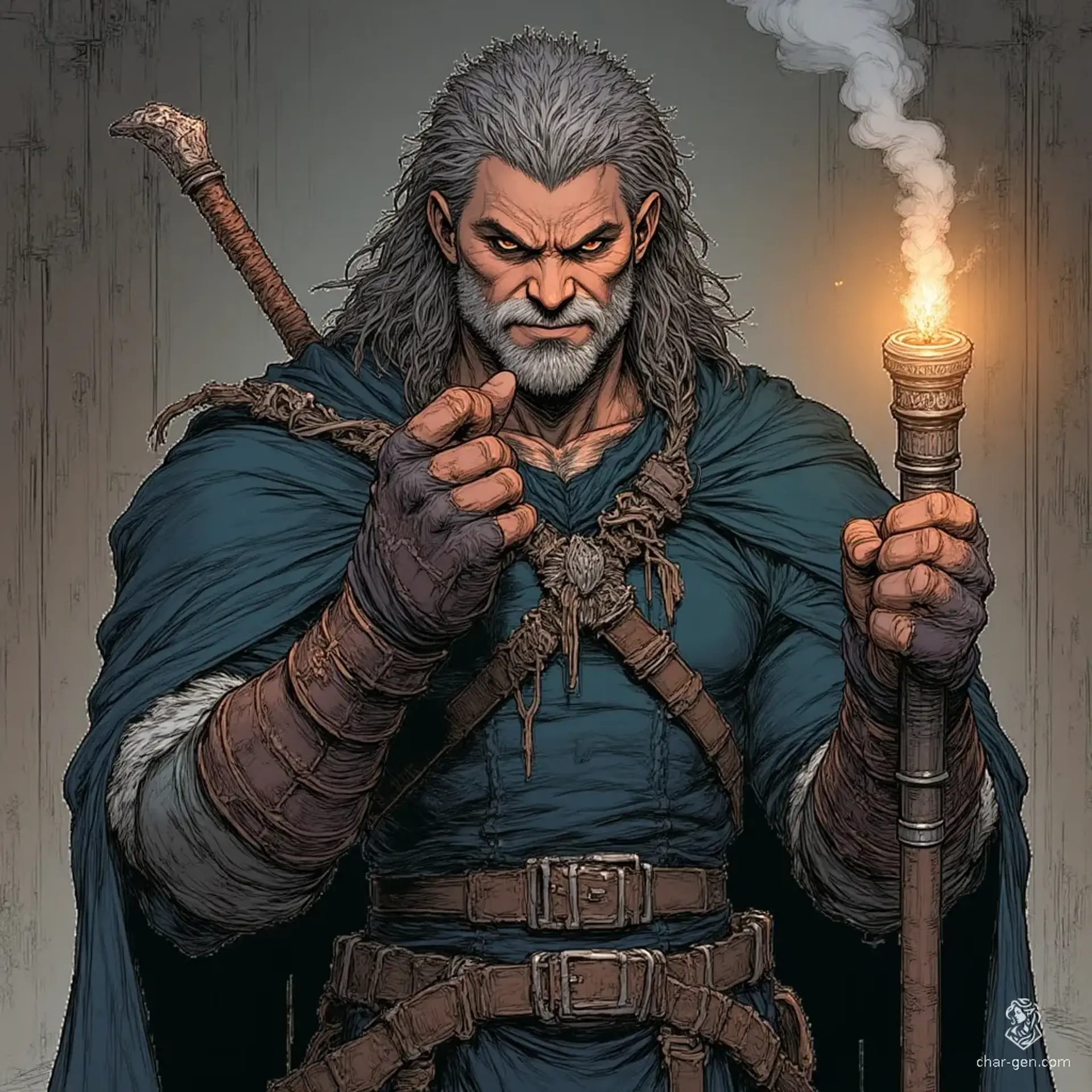 Mick Dorn - AI-generated fantasy NPC