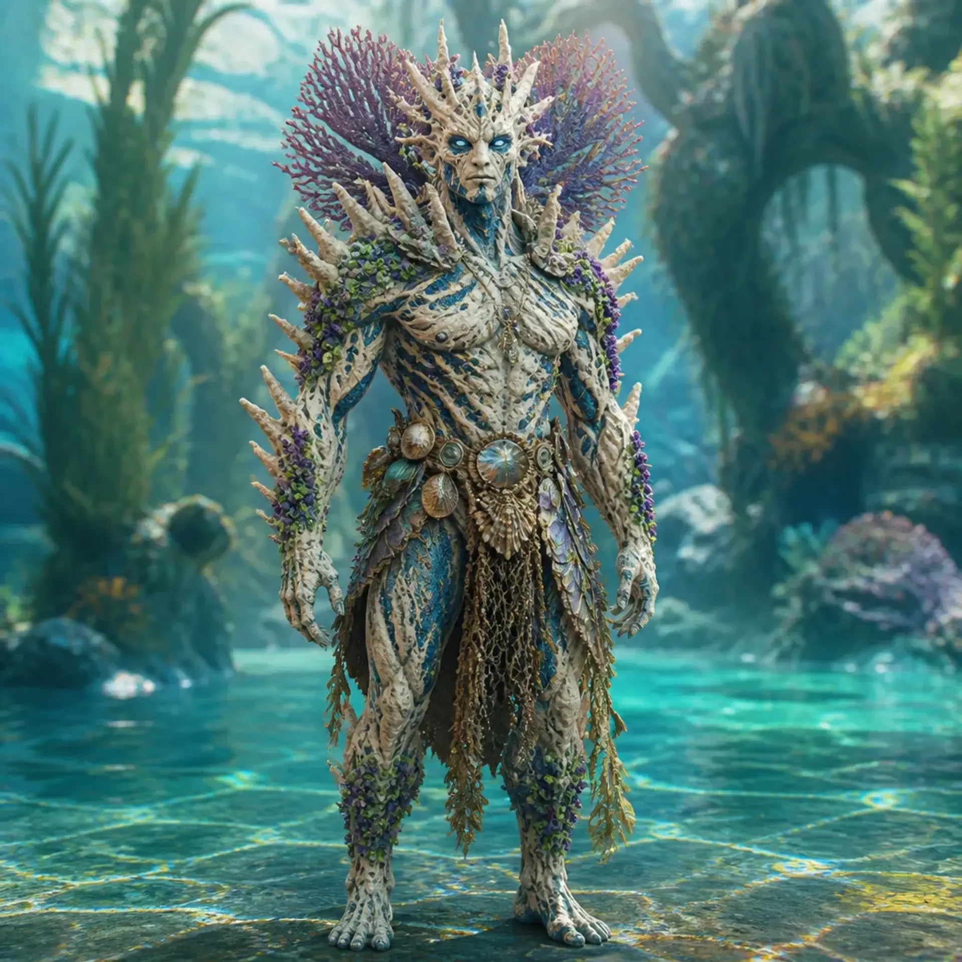 Koraliden - AI-generated fantasy Species
