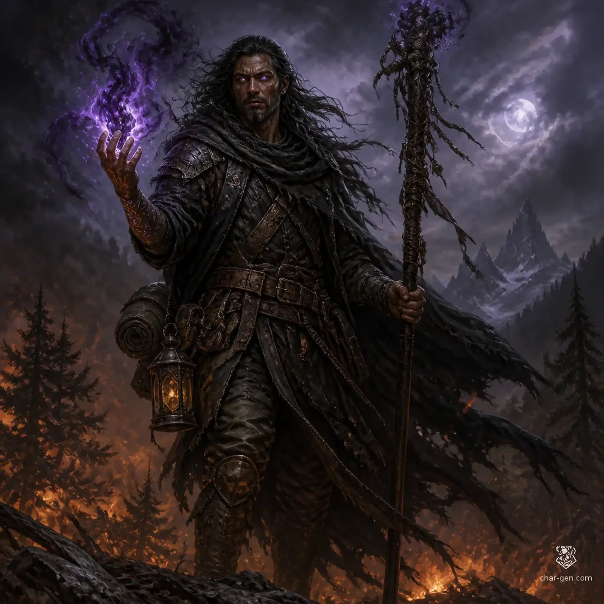 Foss - AI-generated fantasy Character