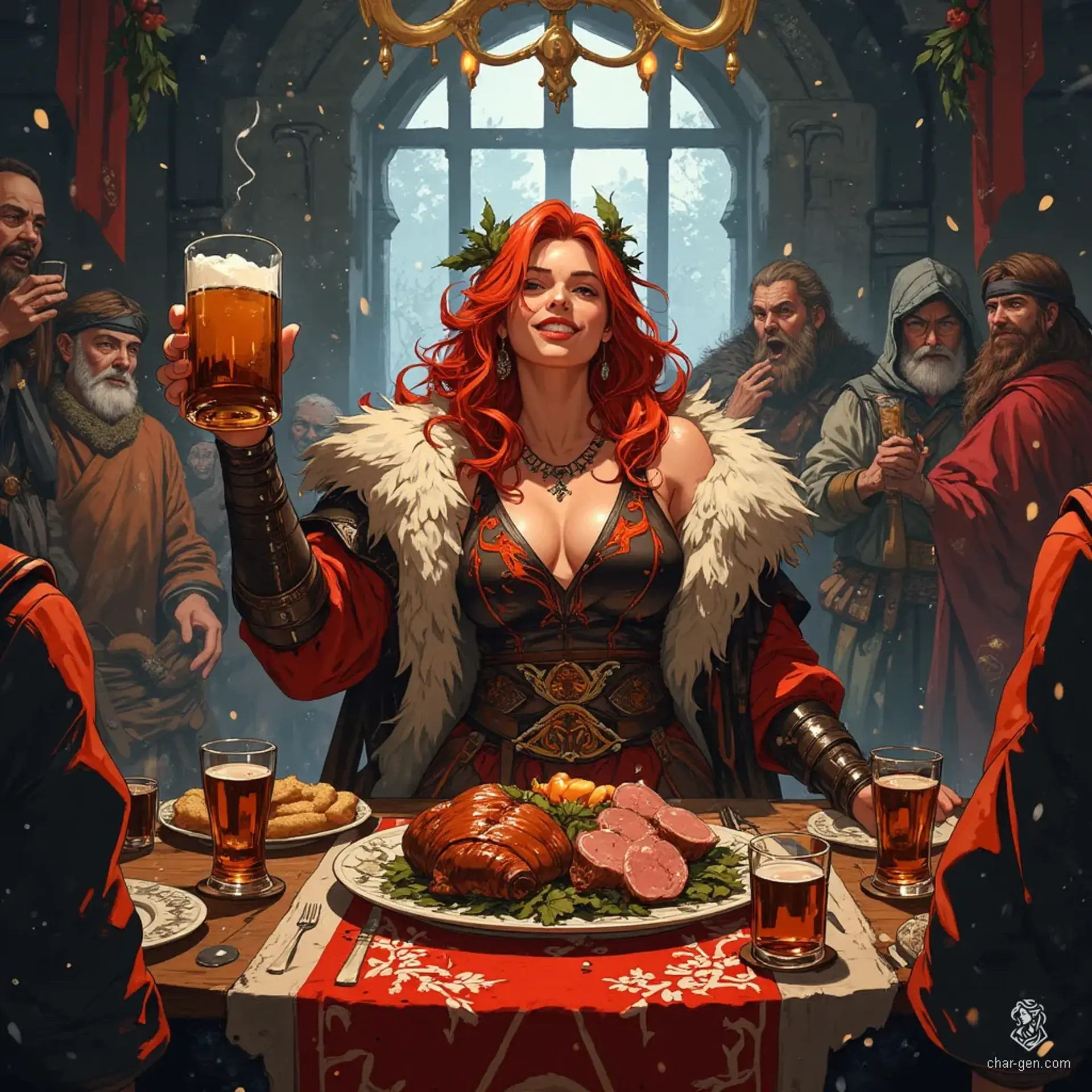 Barbarian - D&D Character Art