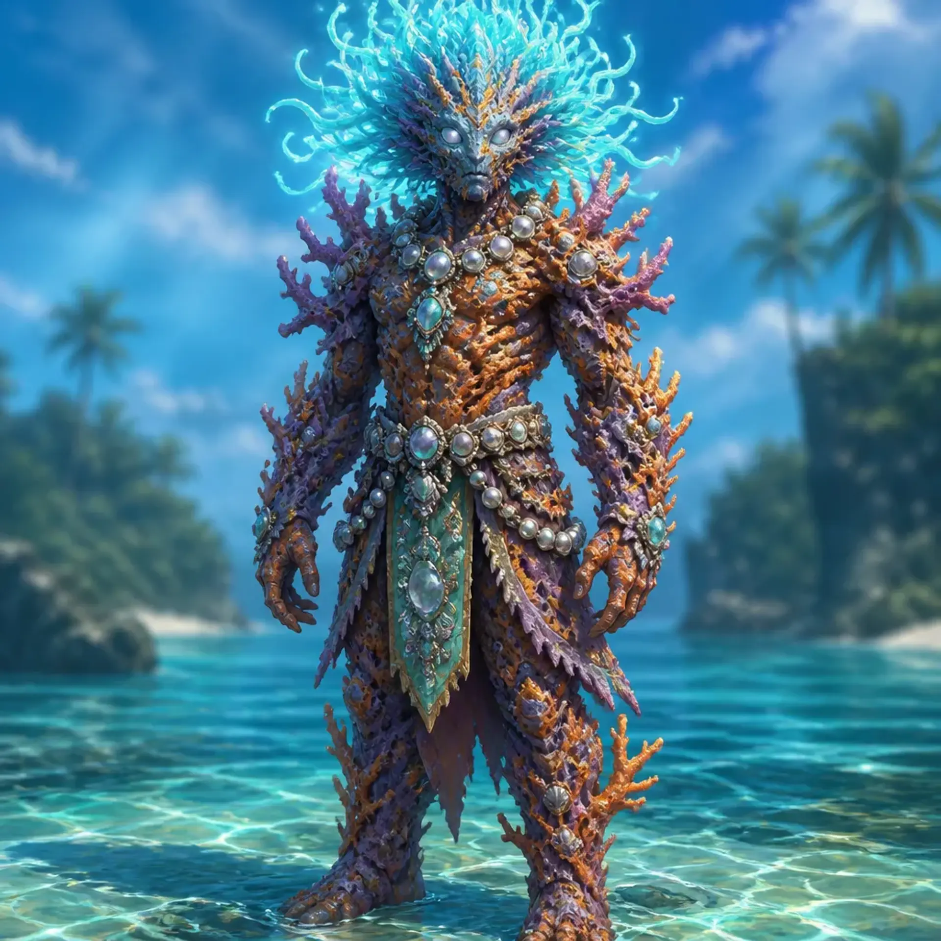 Koralim - AI-generated fantasy Species