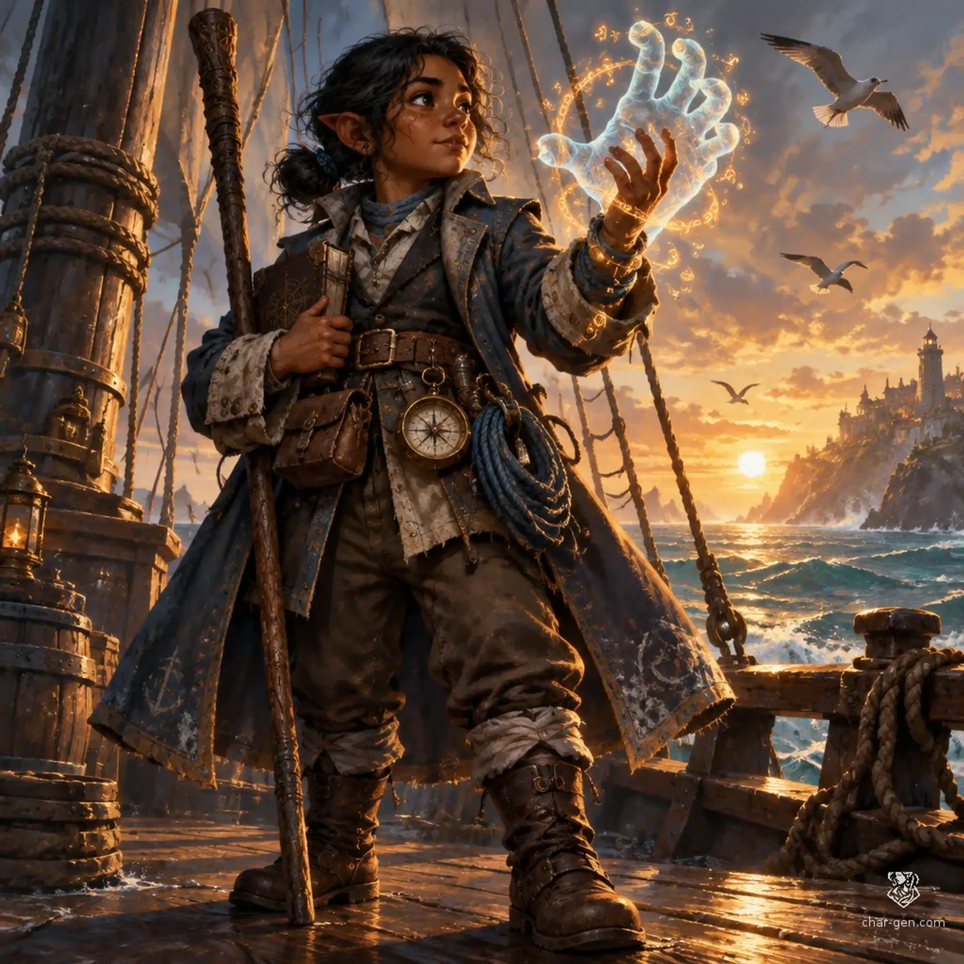 Toma Natsuri - AI-generated fantasy Character