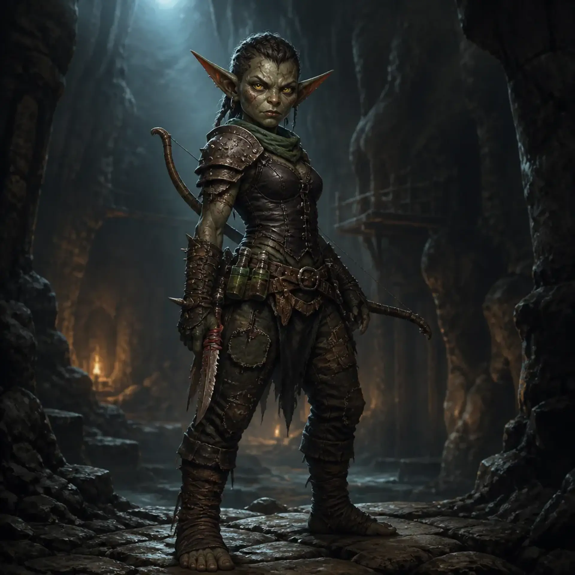 Vitha Stonepath - AI-generated fantasy Character