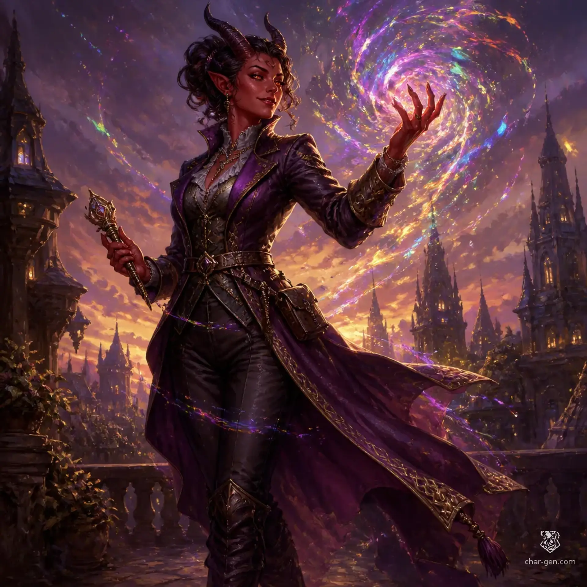 Lucy - AI-generated fantasy Character