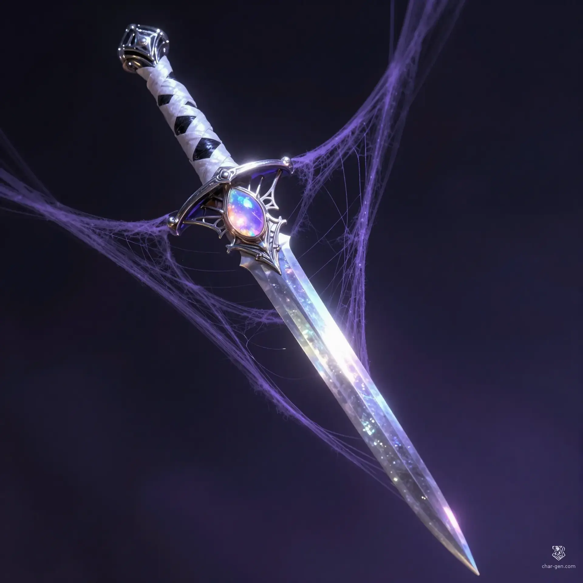 Whispering Needle of the Silken Court - AI-generated fantasy Magic Item