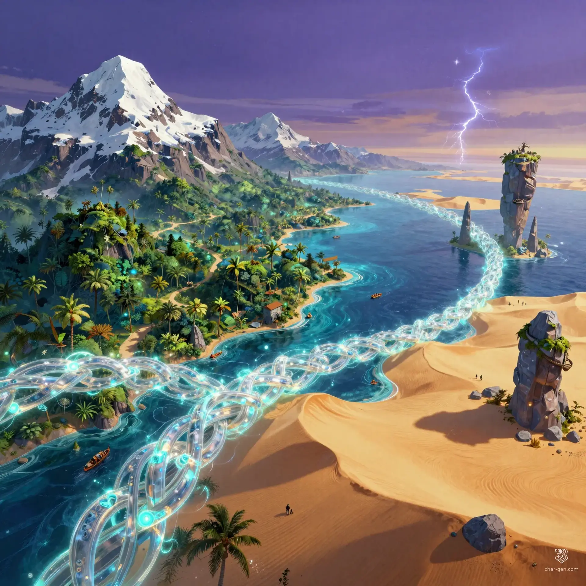 Ravinzawk - AI-generated fantasy Region