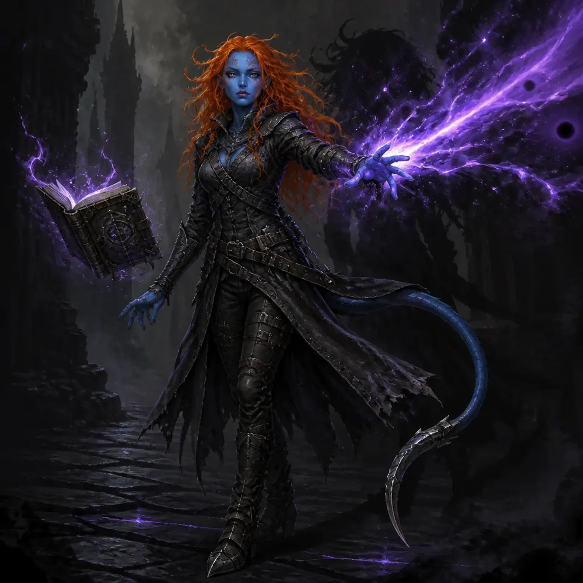 Kaliphey - AI-generated fantasy Character