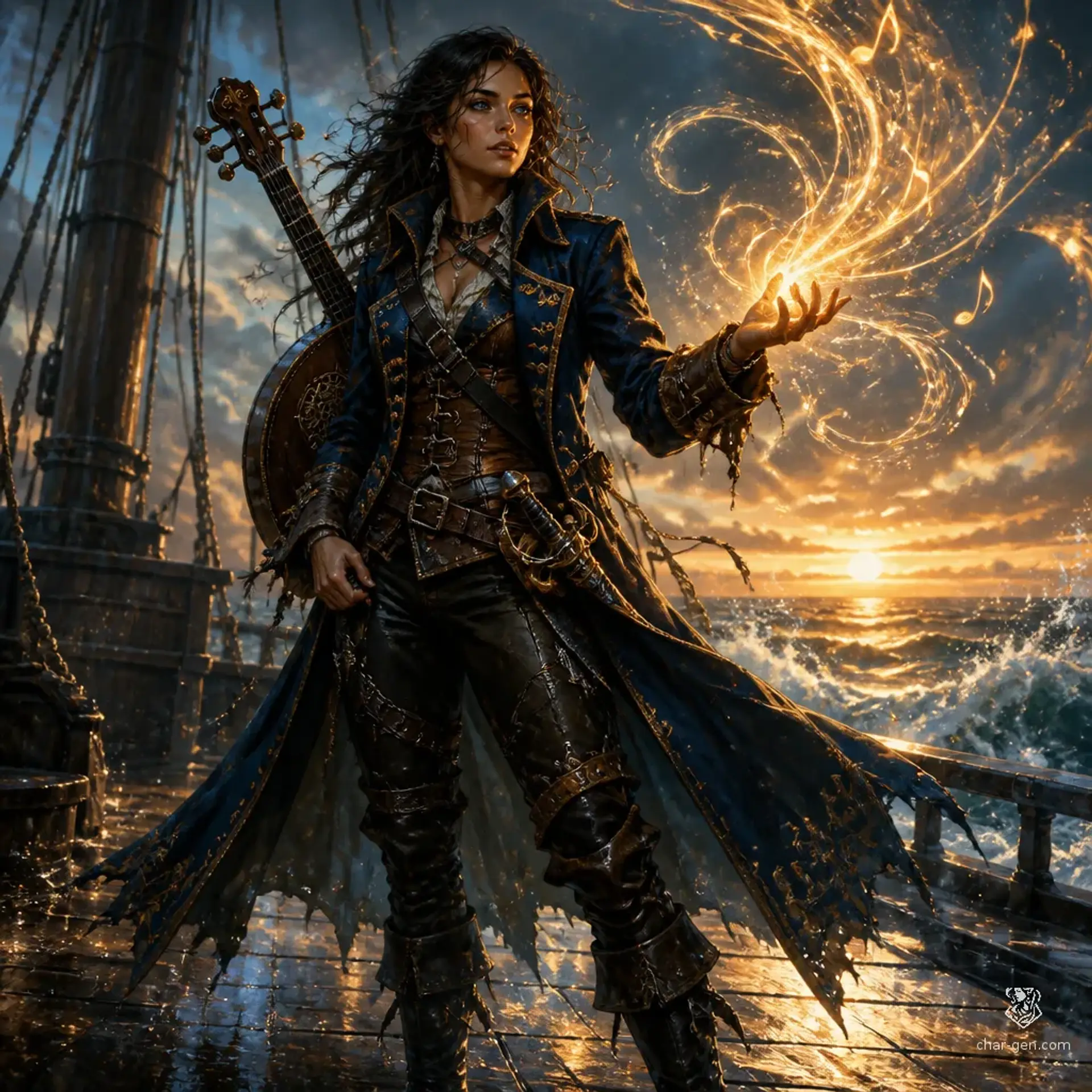 June - AI-generated fantasy Character