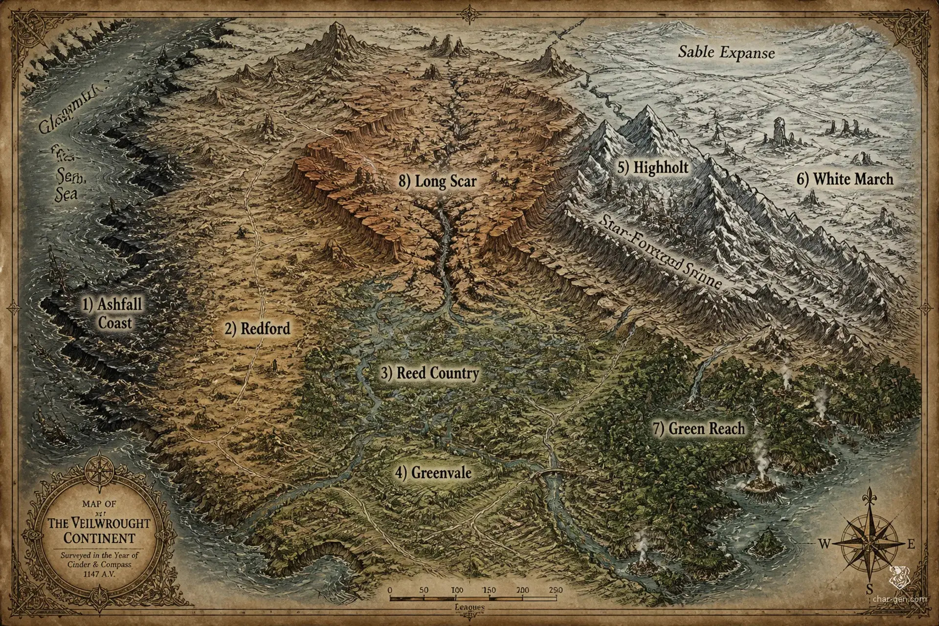 Veyra - AI-generated fantasy World