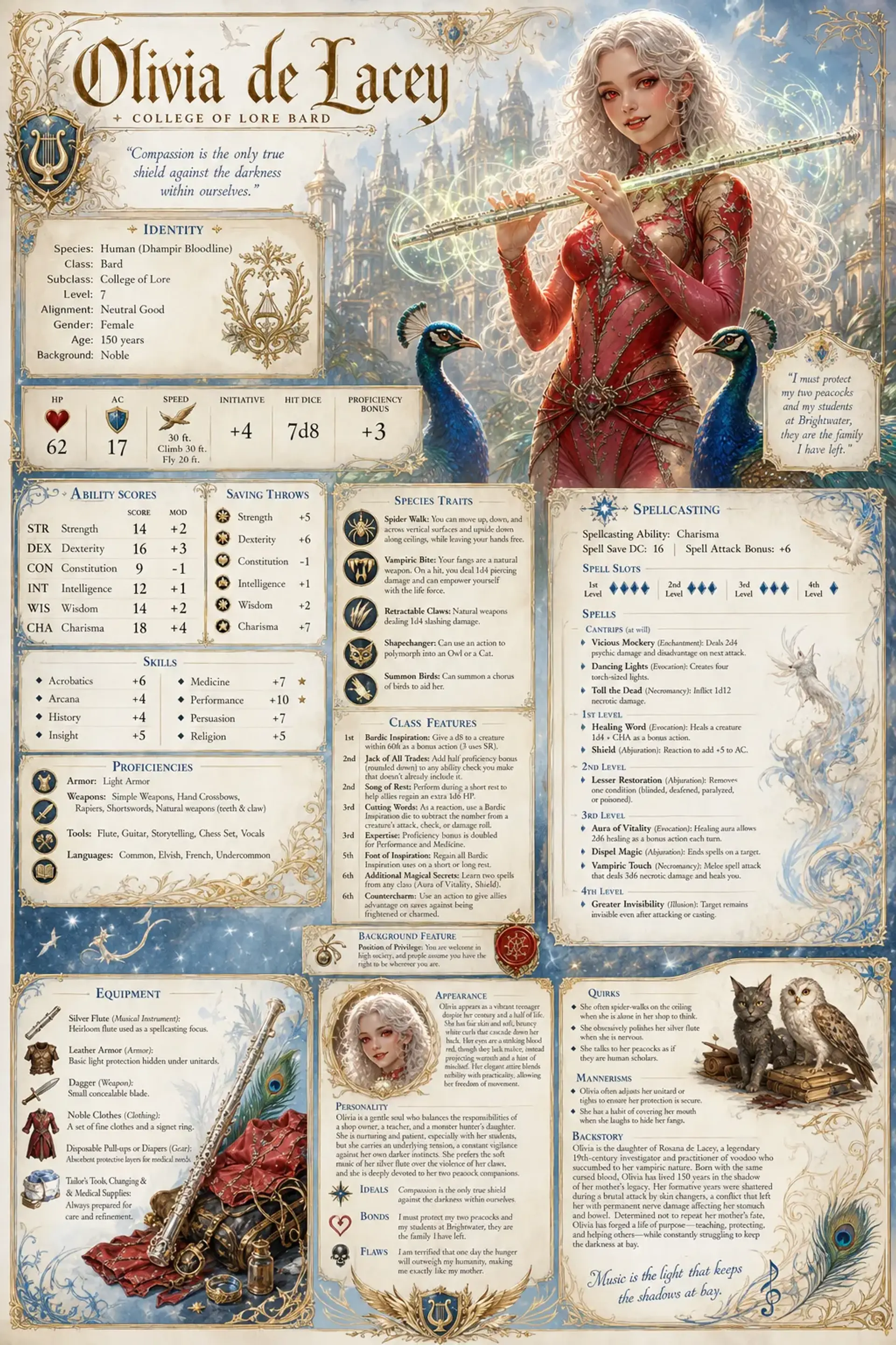 Character Sheet