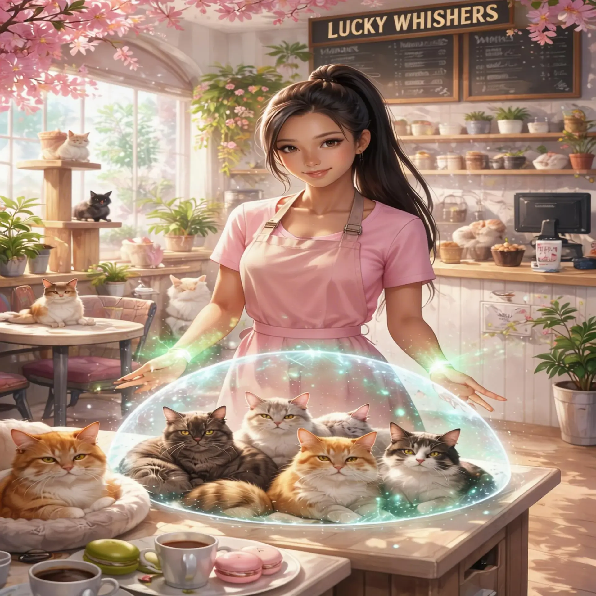 Hana Aoki - AI-generated fantasy NPC