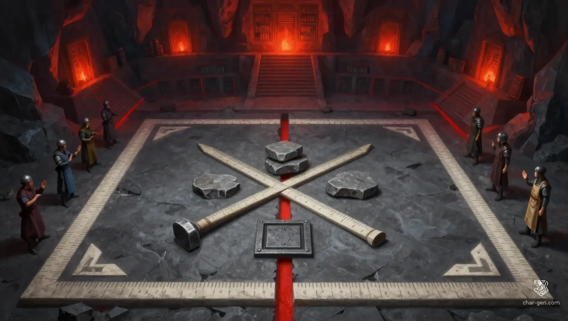 The Red Measure