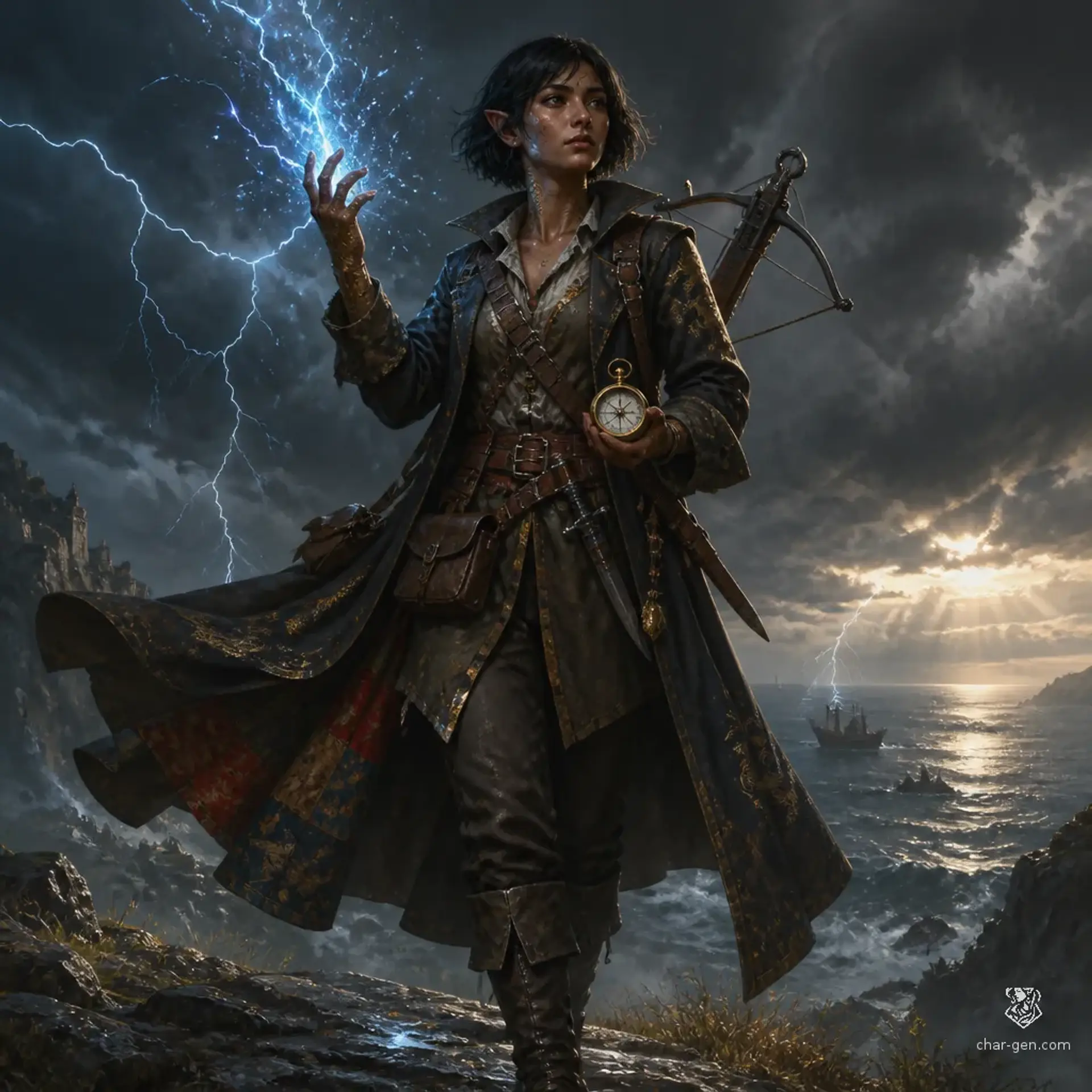 Kiyoko Tekkan - AI-generated fantasy Character
