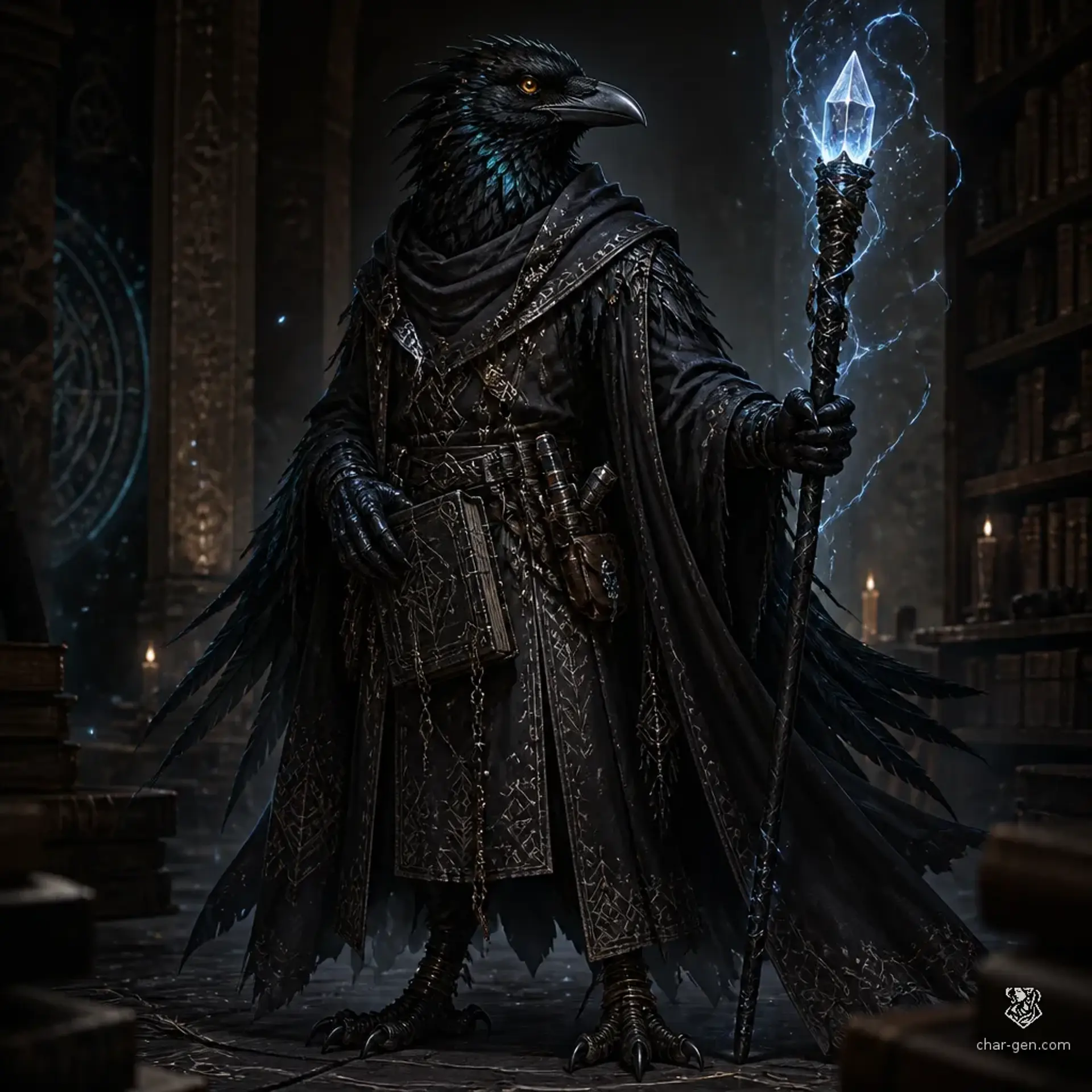 Thane - AI-generated fantasy Character