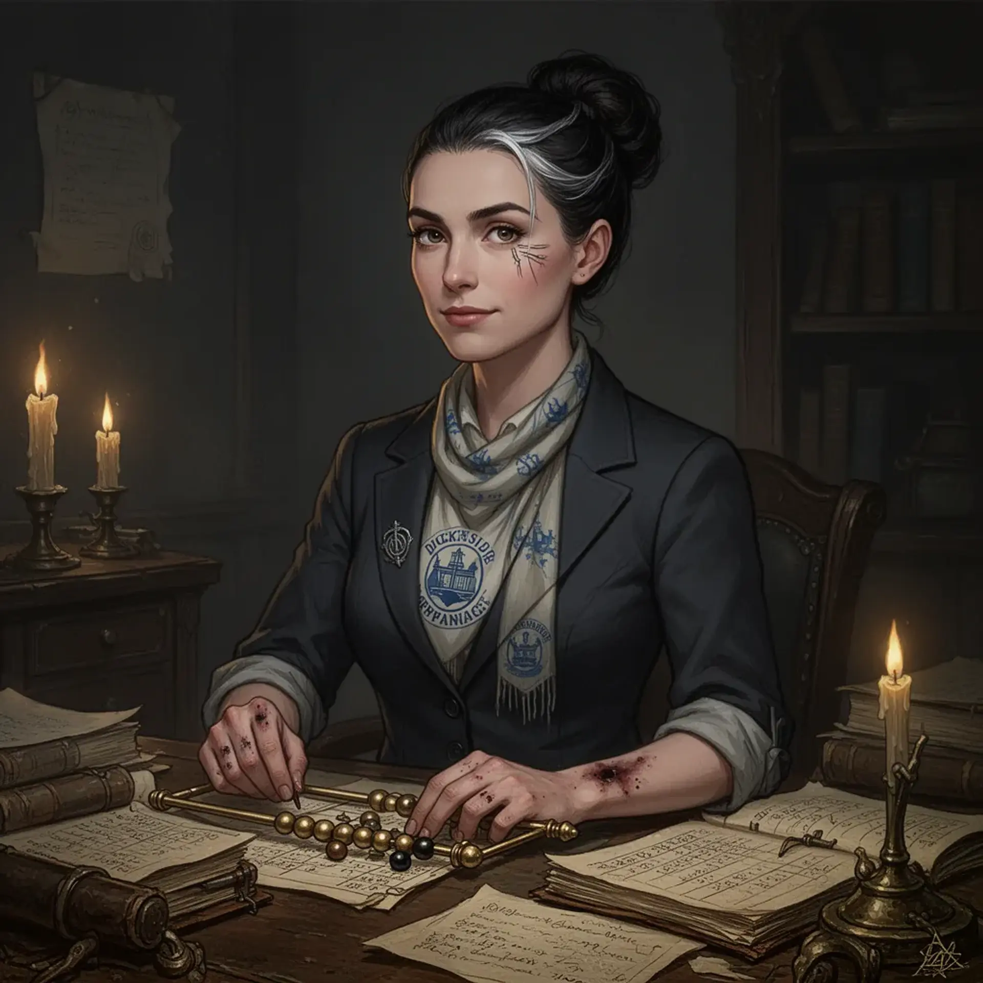 Maris Thorne - AI-generated fantasy NPC