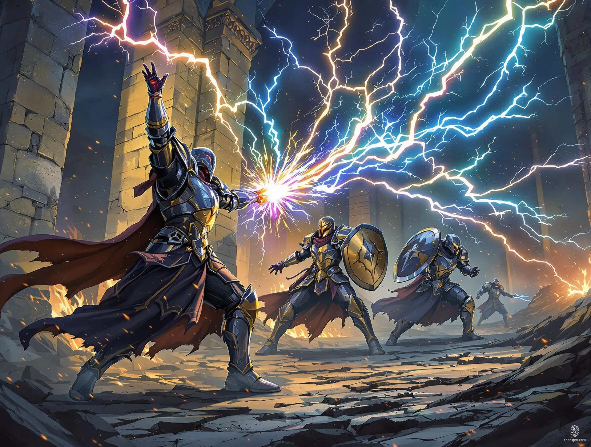 "CharGen Spell Art Contest" hero artwork