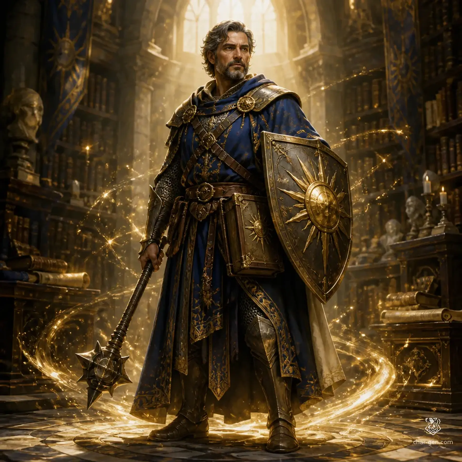 Elian Vance - AI-generated fantasy Character