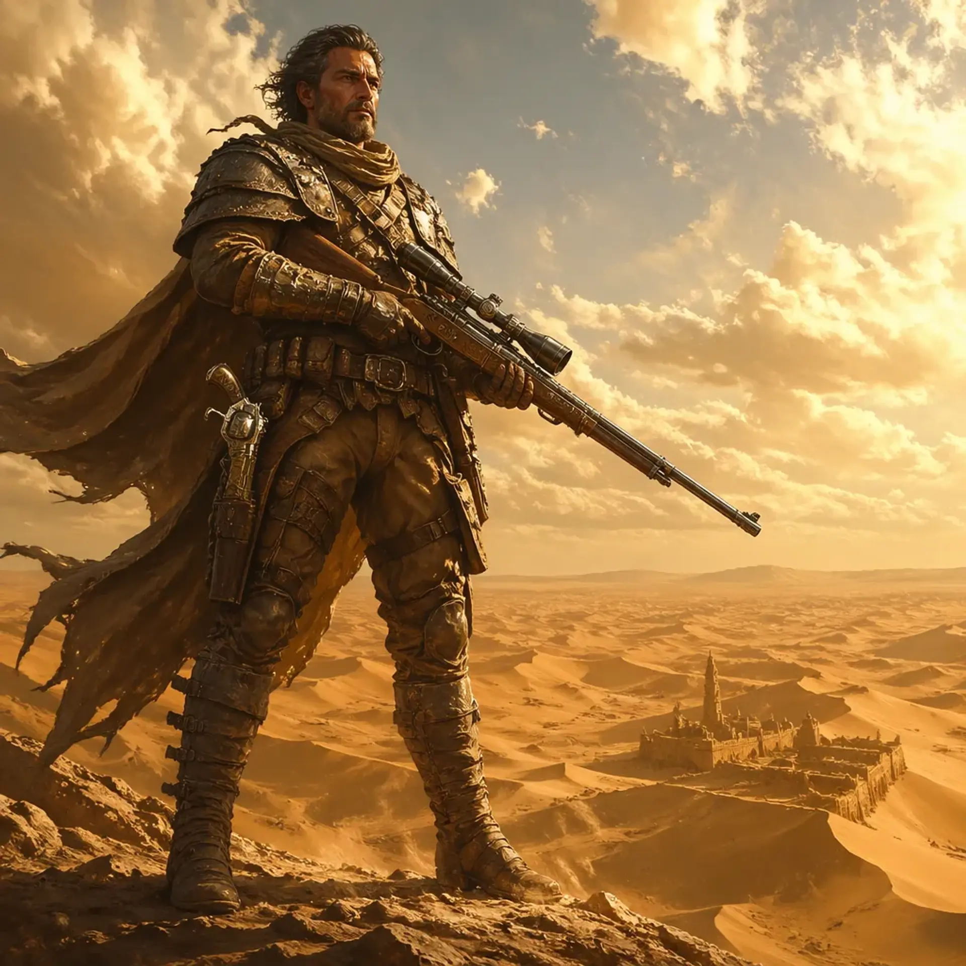 Cole Matthews - AI-generated fantasy Character