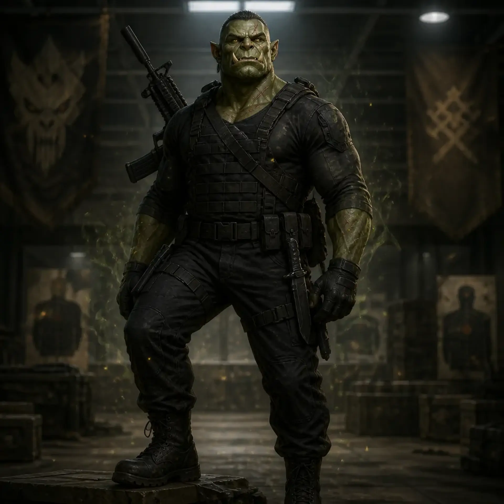Gorak Ironstalker - AI-generated fantasy Character
