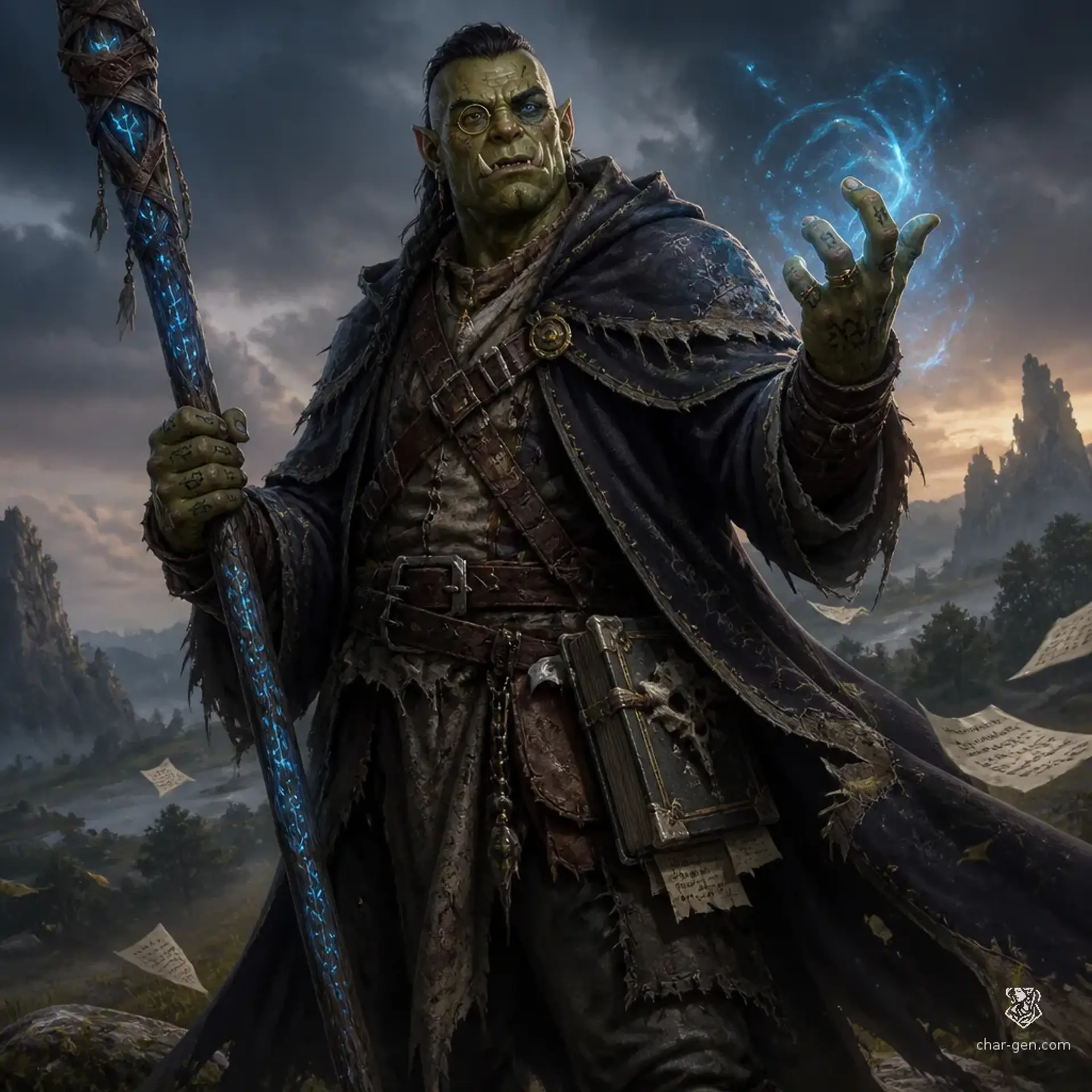Karkan WijayaKencana - AI-generated fantasy Character