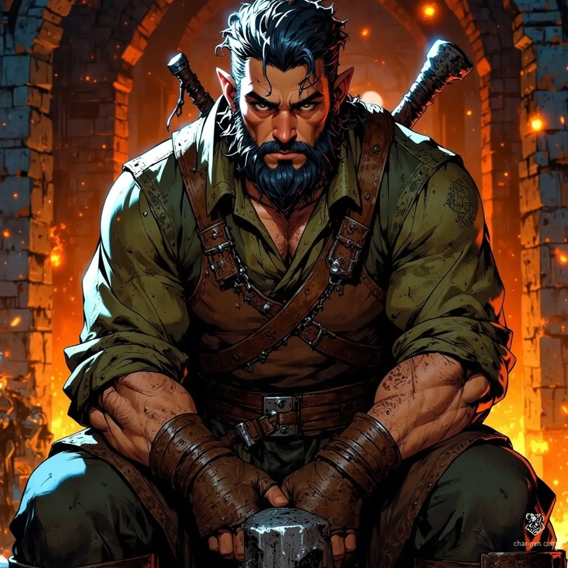 Johas Ketu - AI-generated fantasy NPC