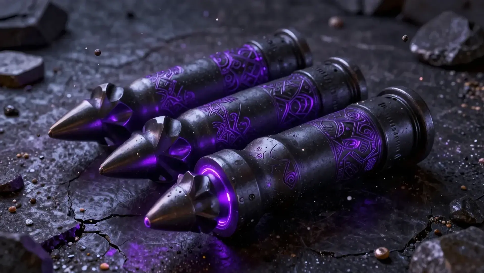 Earth-Shaker Rounds - AI-generated fantasy Magic Item