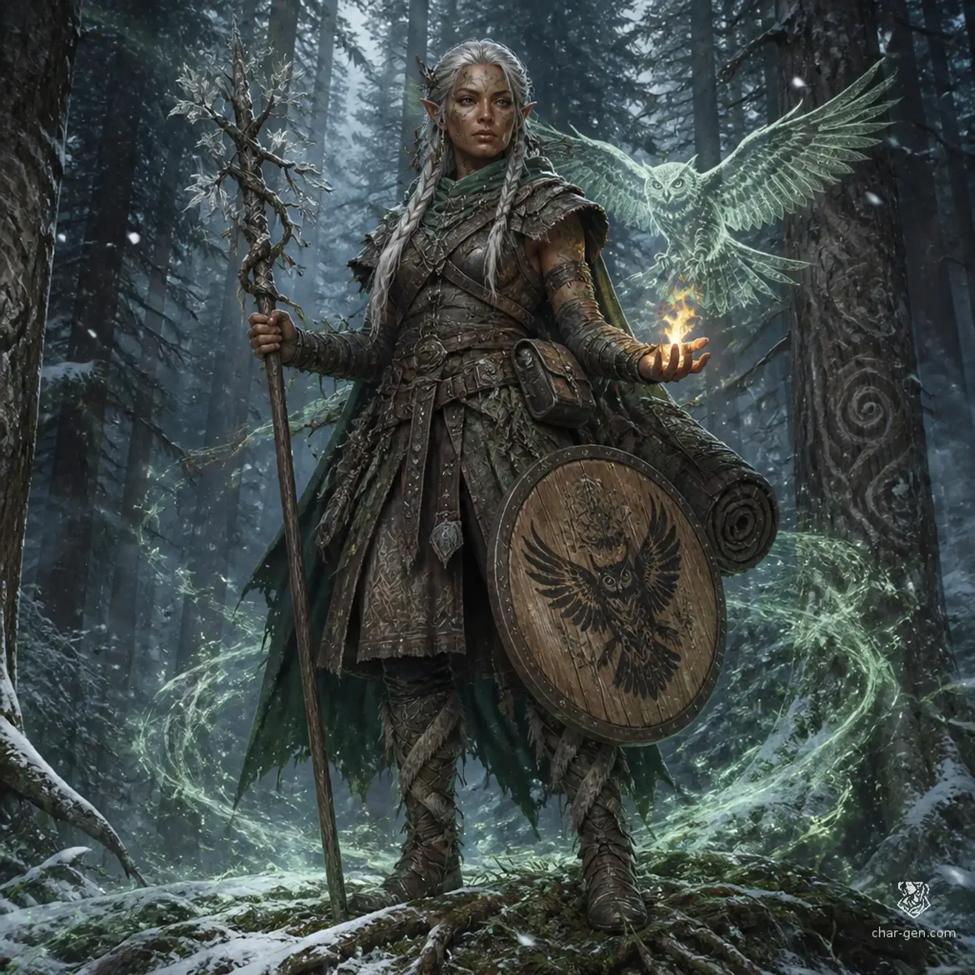 Eve - AI-generated fantasy Character