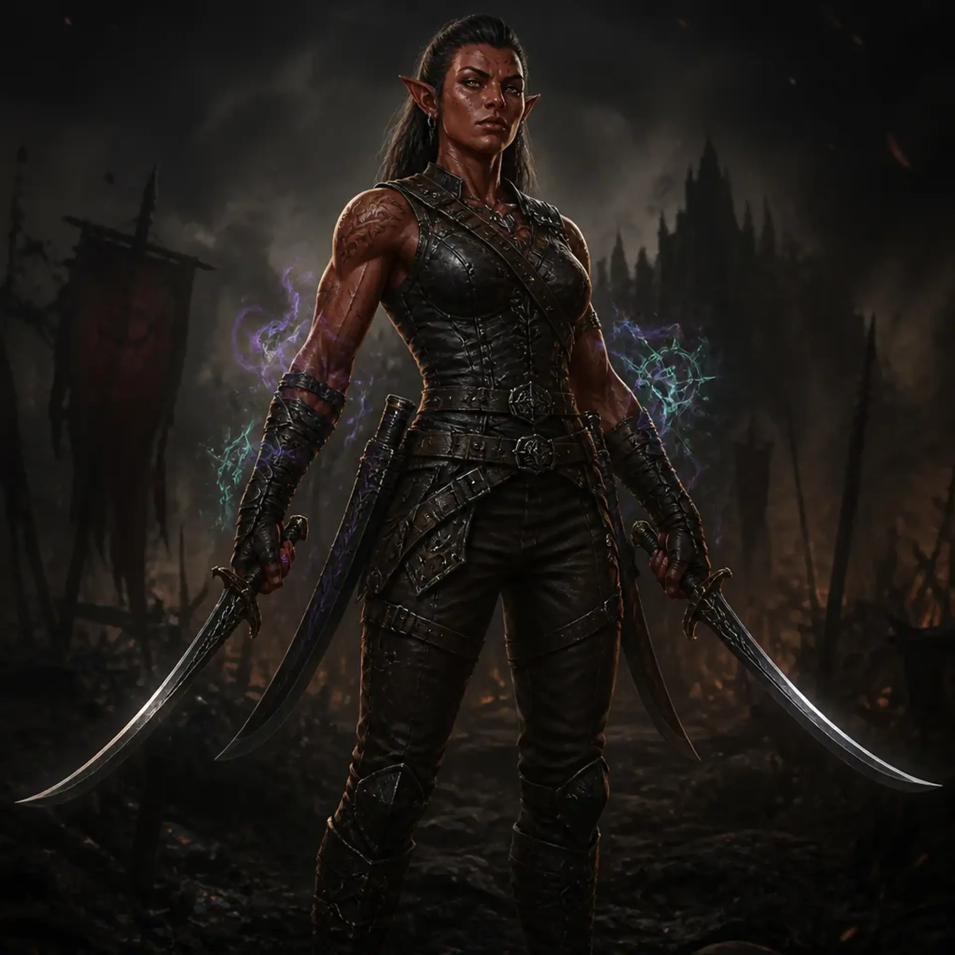 Kavra Vey - AI-generated fantasy Character
