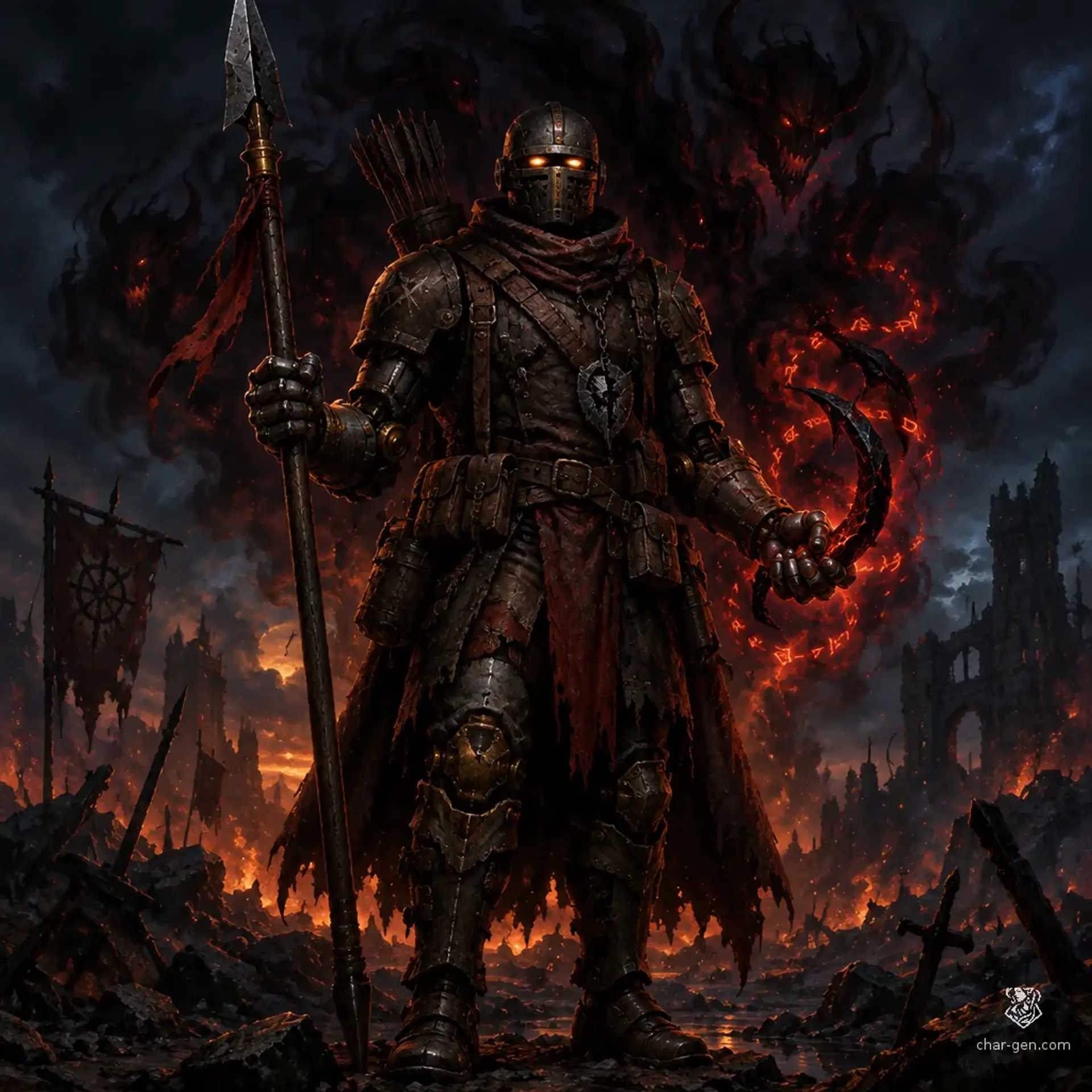 Khur - AI-generated fantasy Character