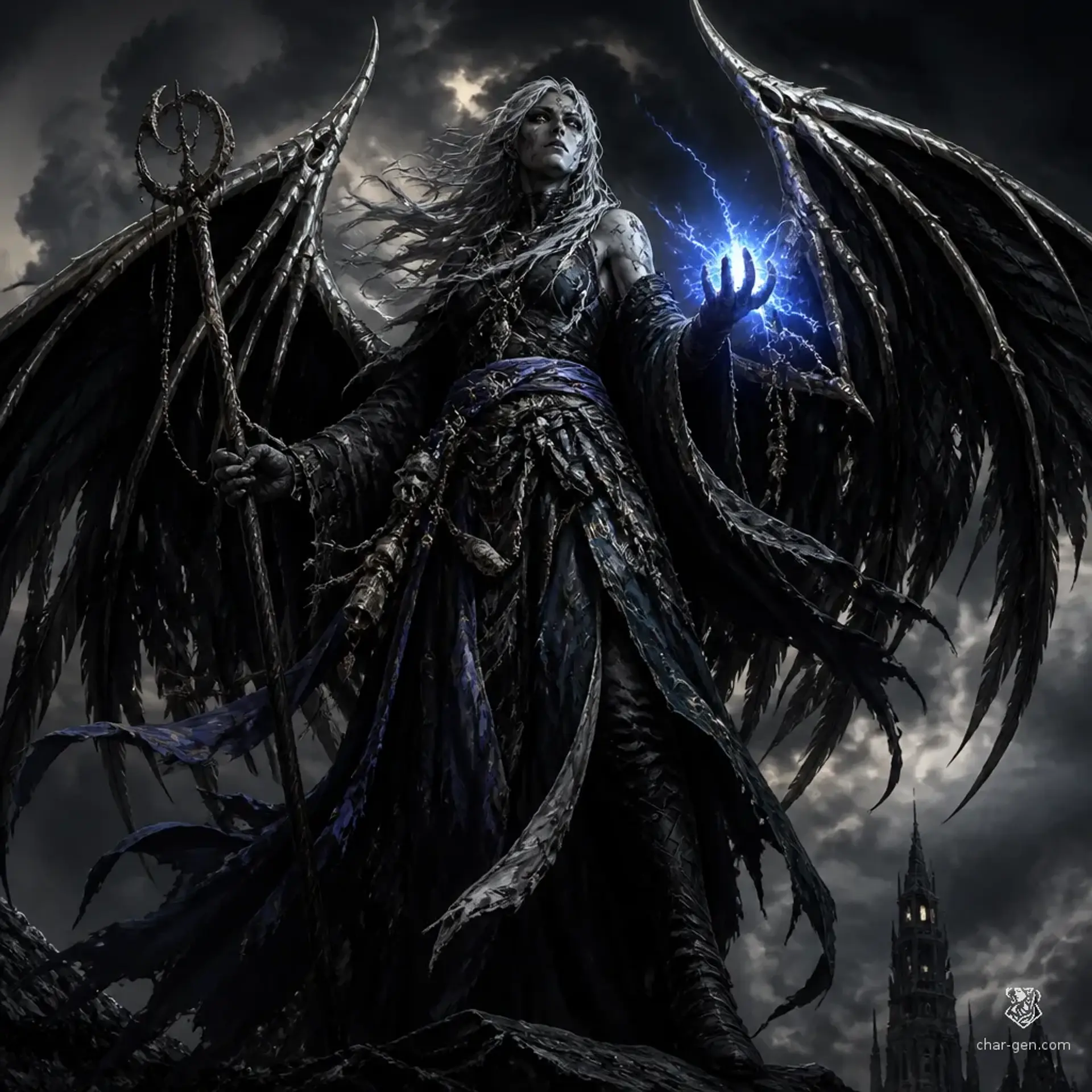 Veyra Stormwake - AI-generated fantasy Character