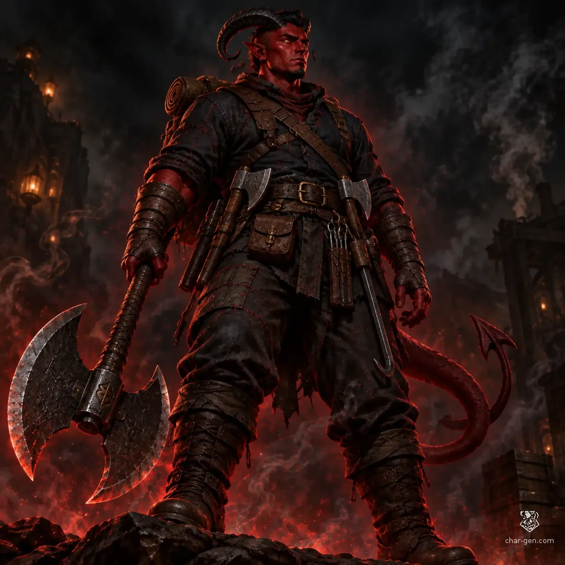 tarraque - AI-generated fantasy Character