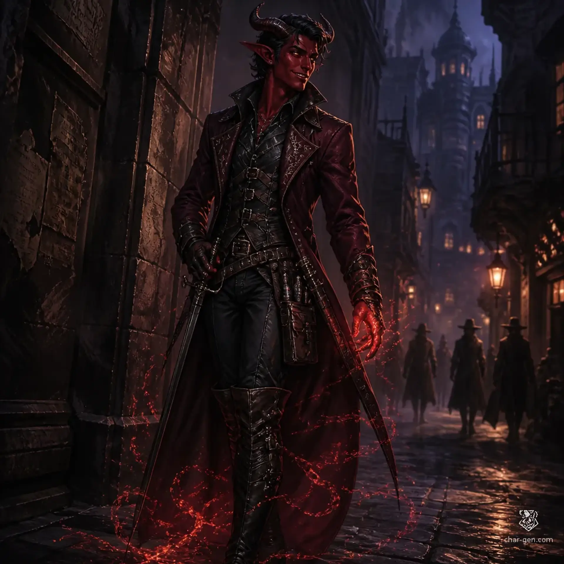 Nero - AI-generated fantasy Character