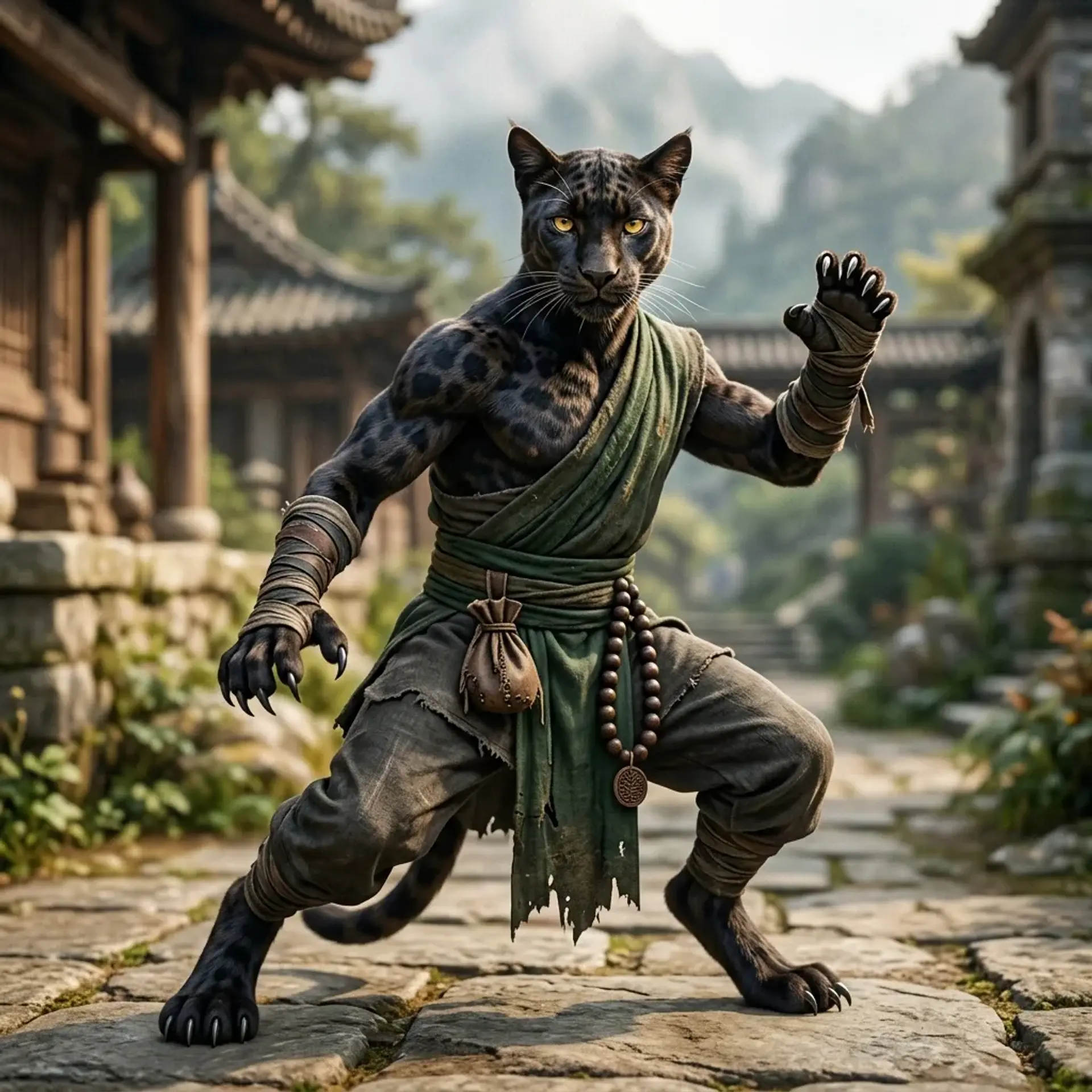 Talon Rex - AI-generated fantasy Character