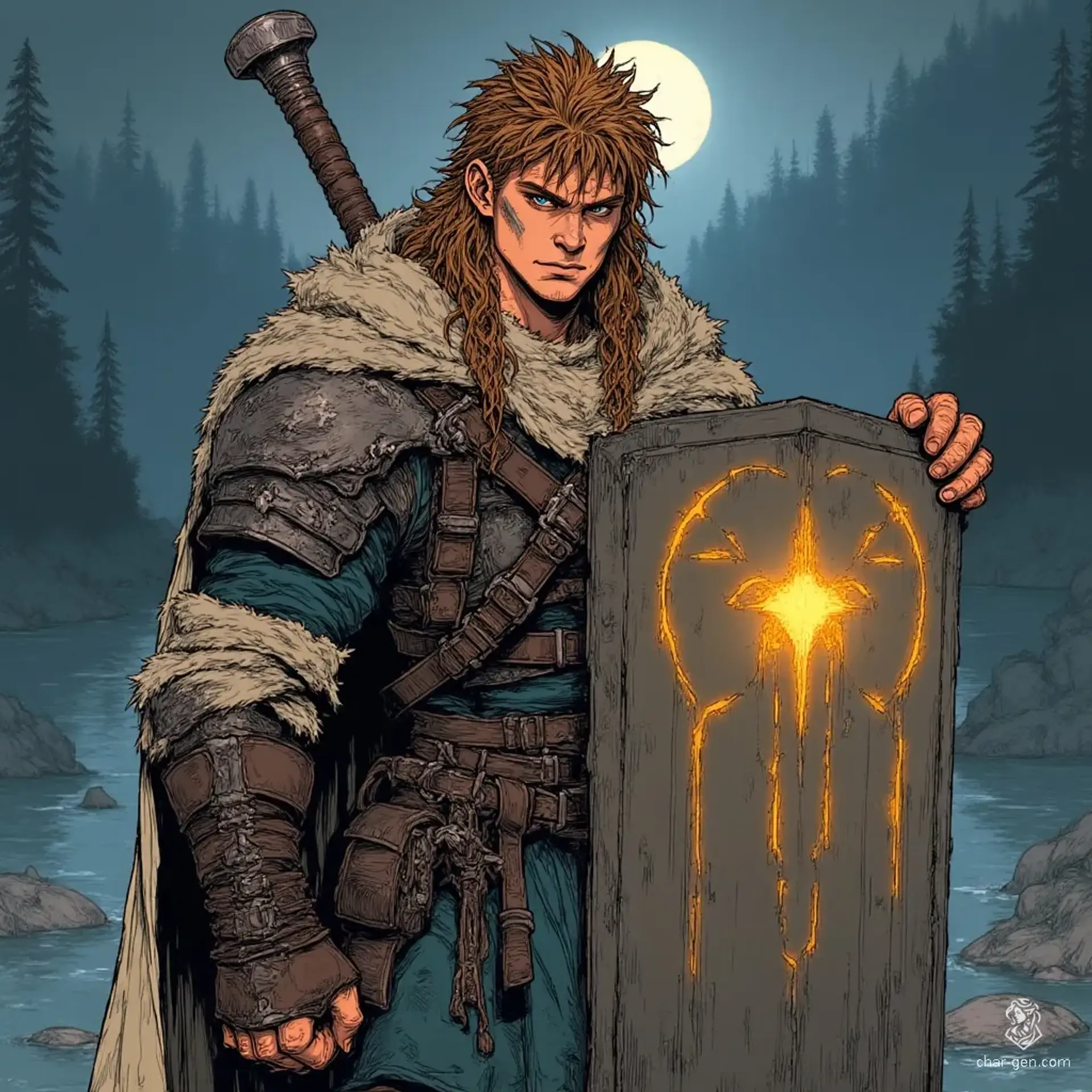 Galen Fanig - AI-generated fantasy NPC
